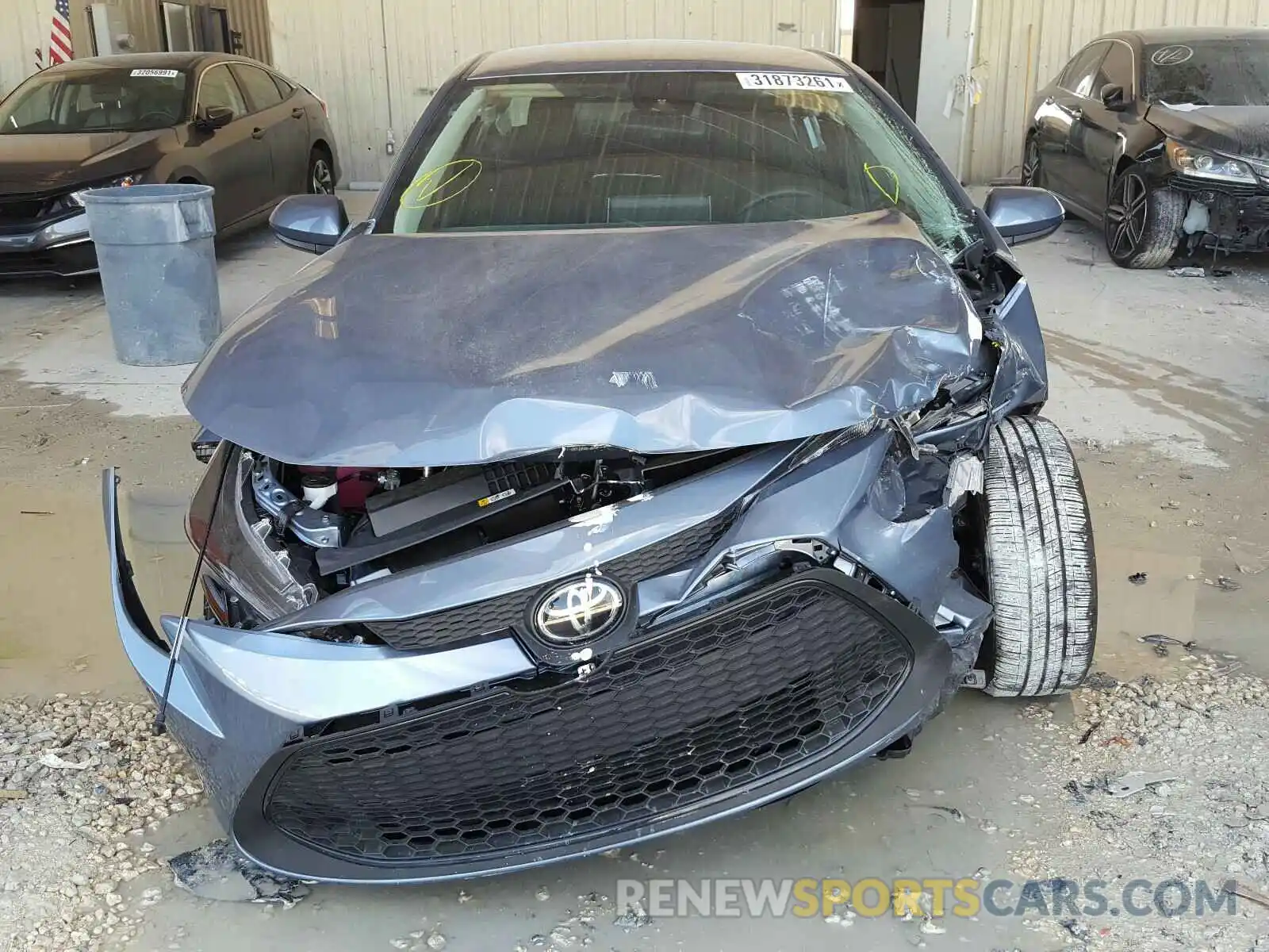 9 Photograph of a damaged car 5YFEPMAE0MP157350 TOYOTA COROLLA 2021