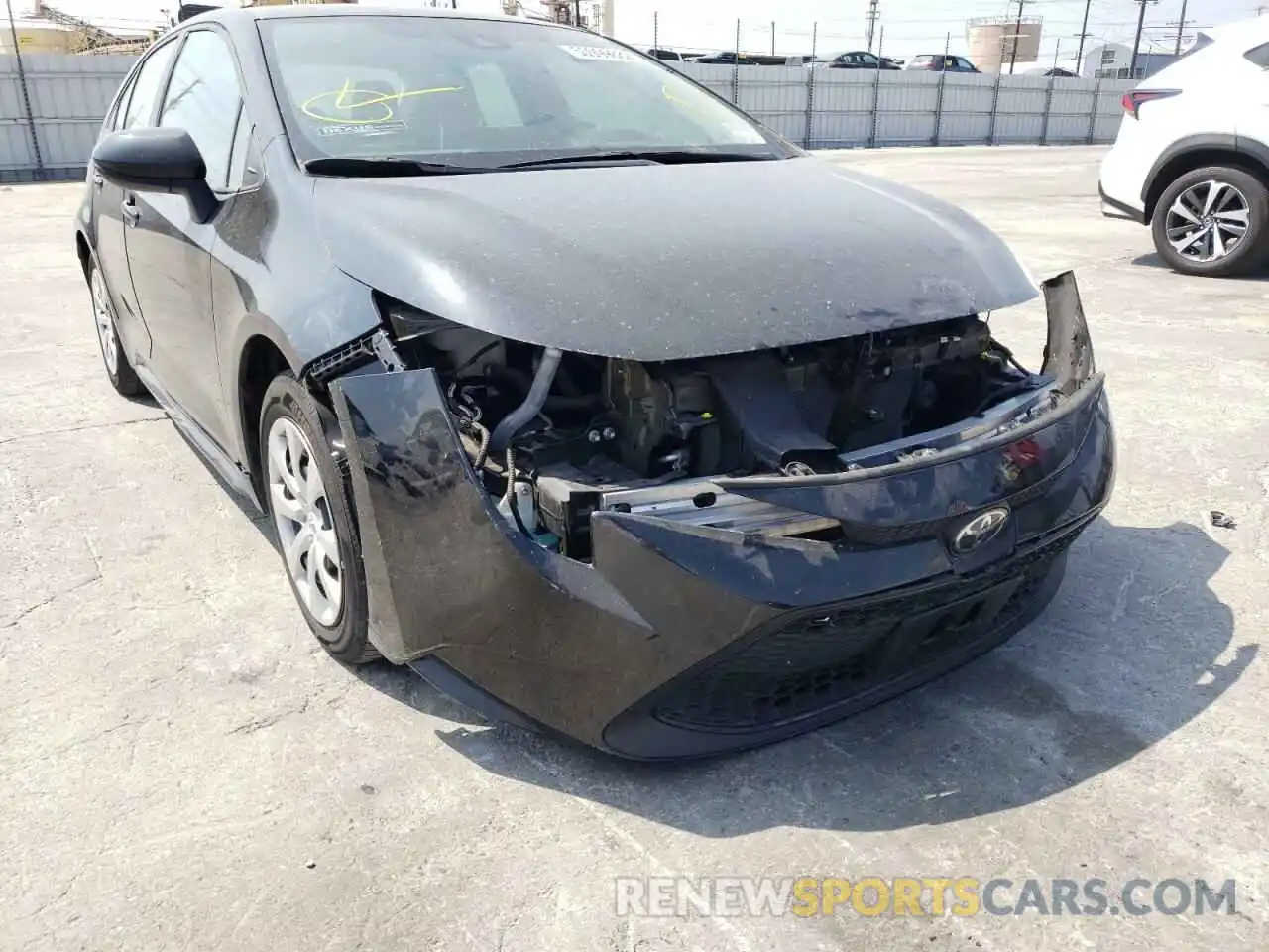 9 Photograph of a damaged car 5YFEPMAE0MP163083 TOYOTA COROLLA 2021