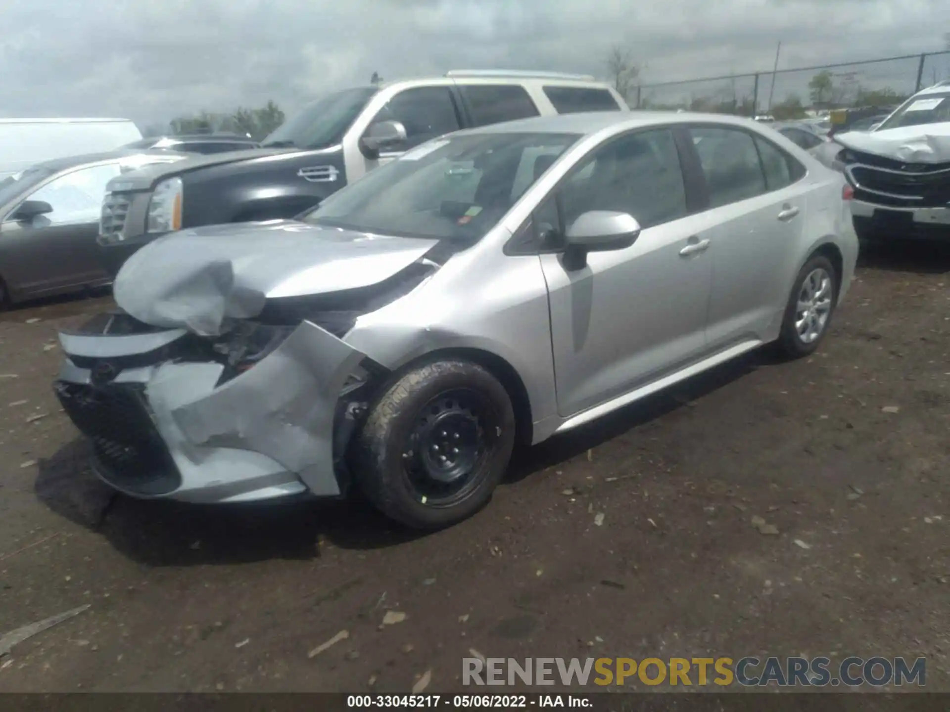 2 Photograph of a damaged car 5YFEPMAE0MP163391 TOYOTA COROLLA 2021