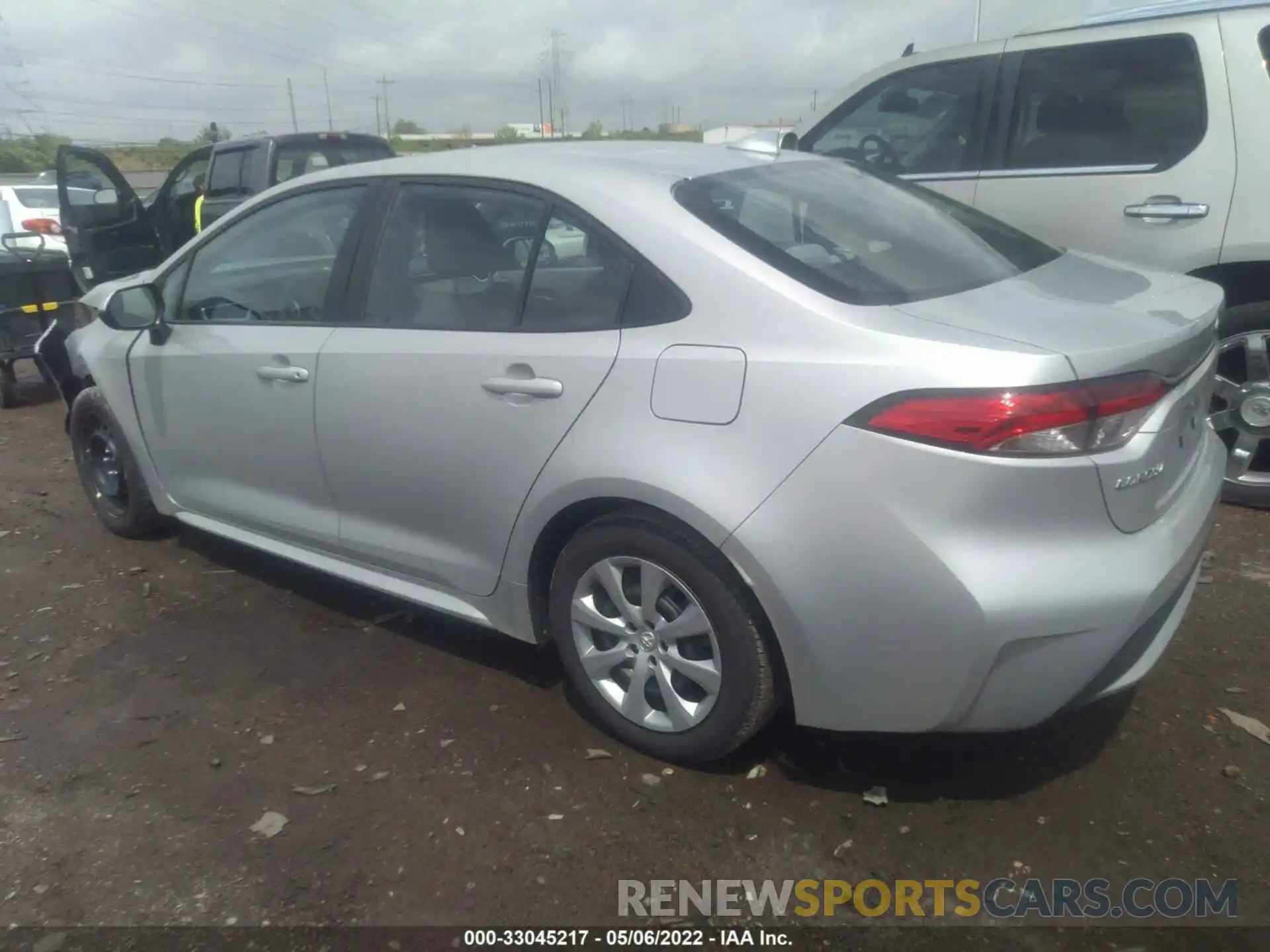 3 Photograph of a damaged car 5YFEPMAE0MP163391 TOYOTA COROLLA 2021