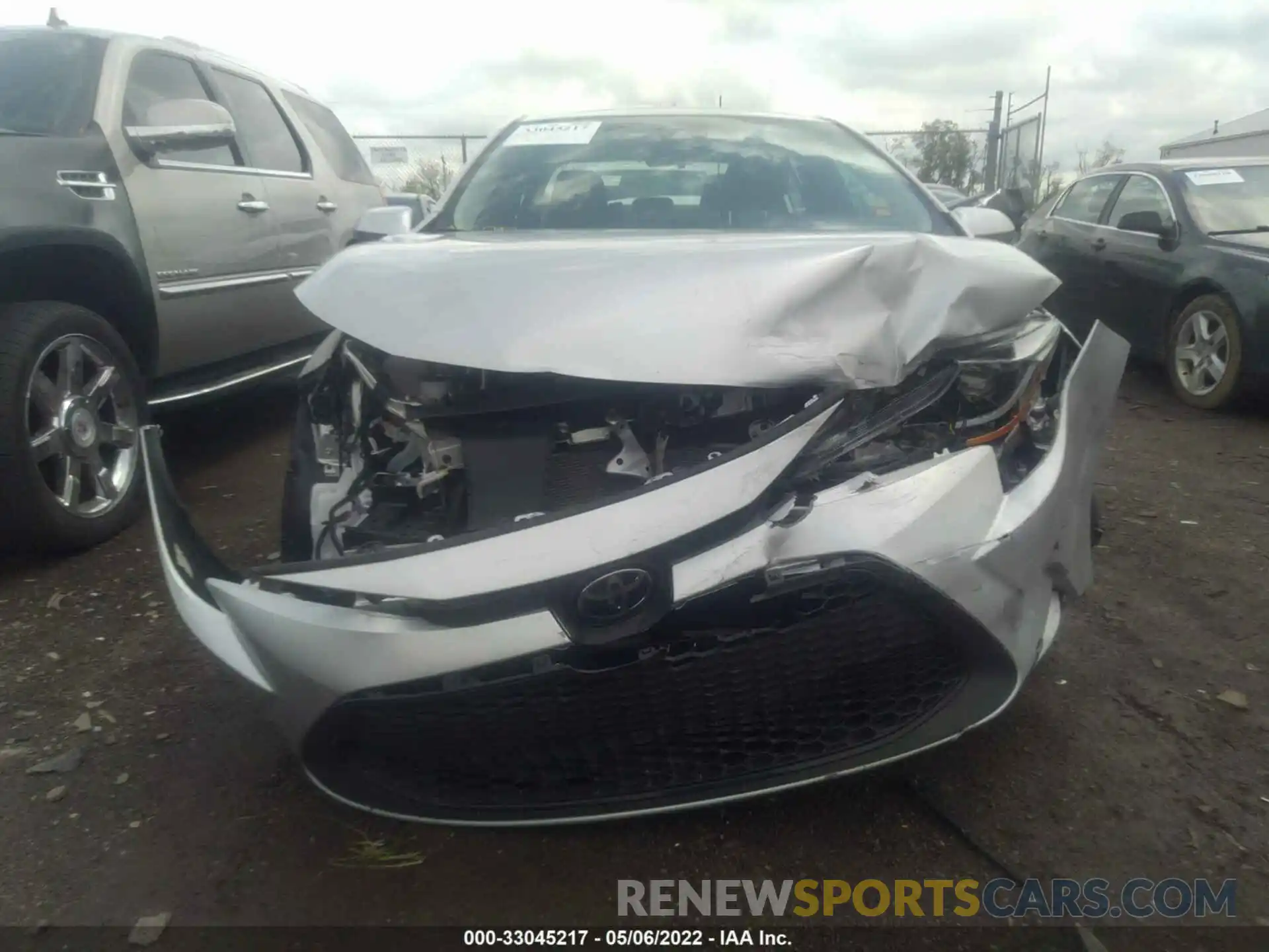 6 Photograph of a damaged car 5YFEPMAE0MP163391 TOYOTA COROLLA 2021