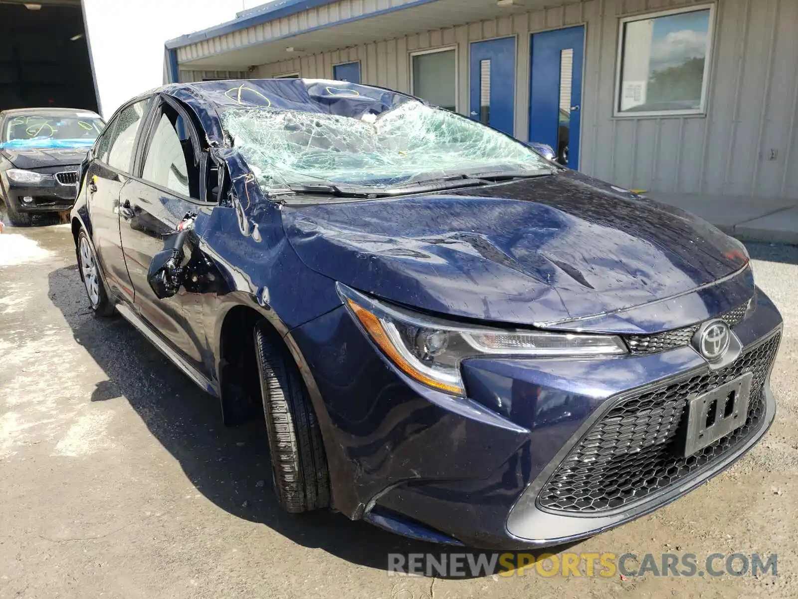 1 Photograph of a damaged car 5YFEPMAE0MP164119 TOYOTA COROLLA 2021