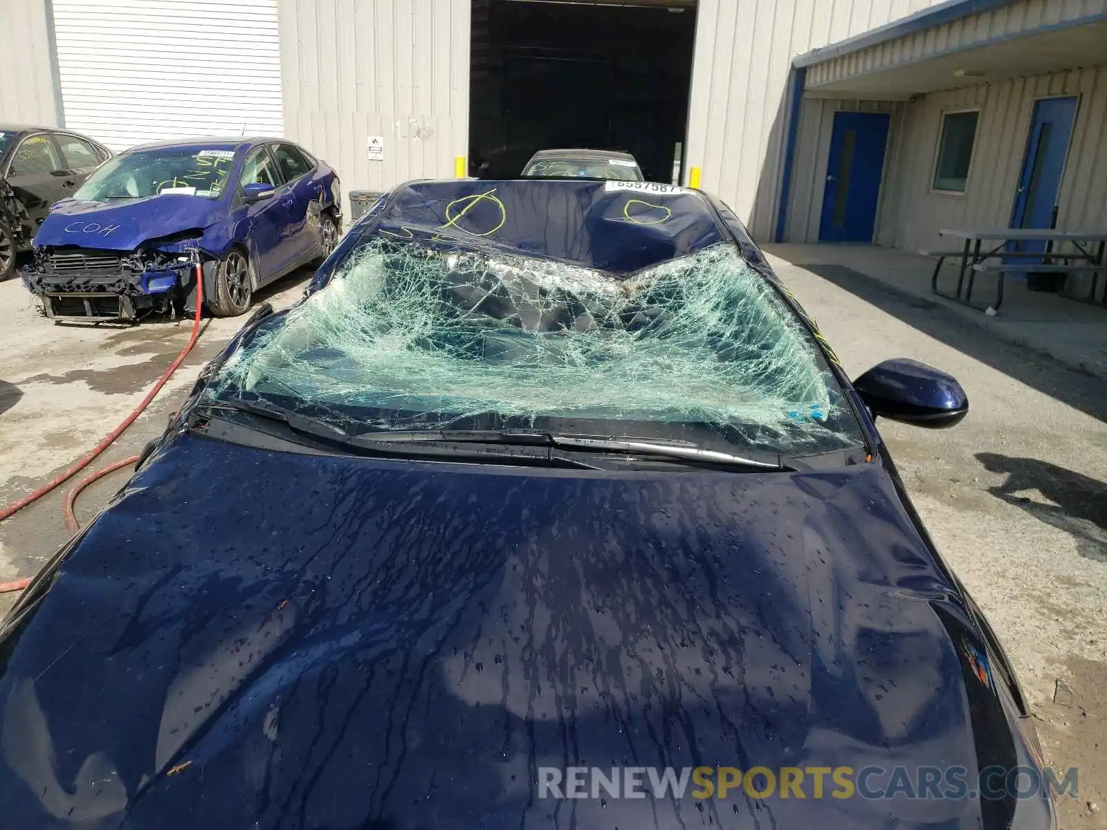 9 Photograph of a damaged car 5YFEPMAE0MP164119 TOYOTA COROLLA 2021