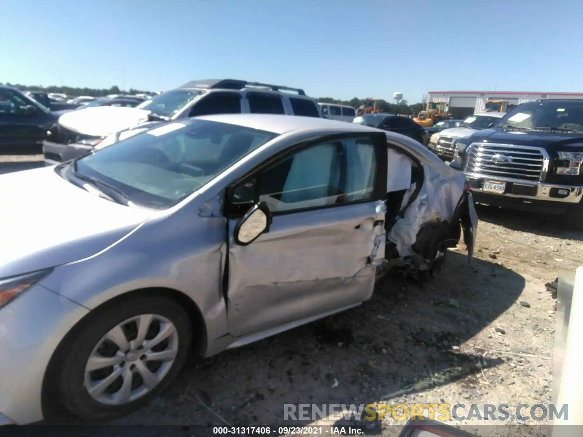 6 Photograph of a damaged car 5YFEPMAE0MP164279 TOYOTA COROLLA 2021