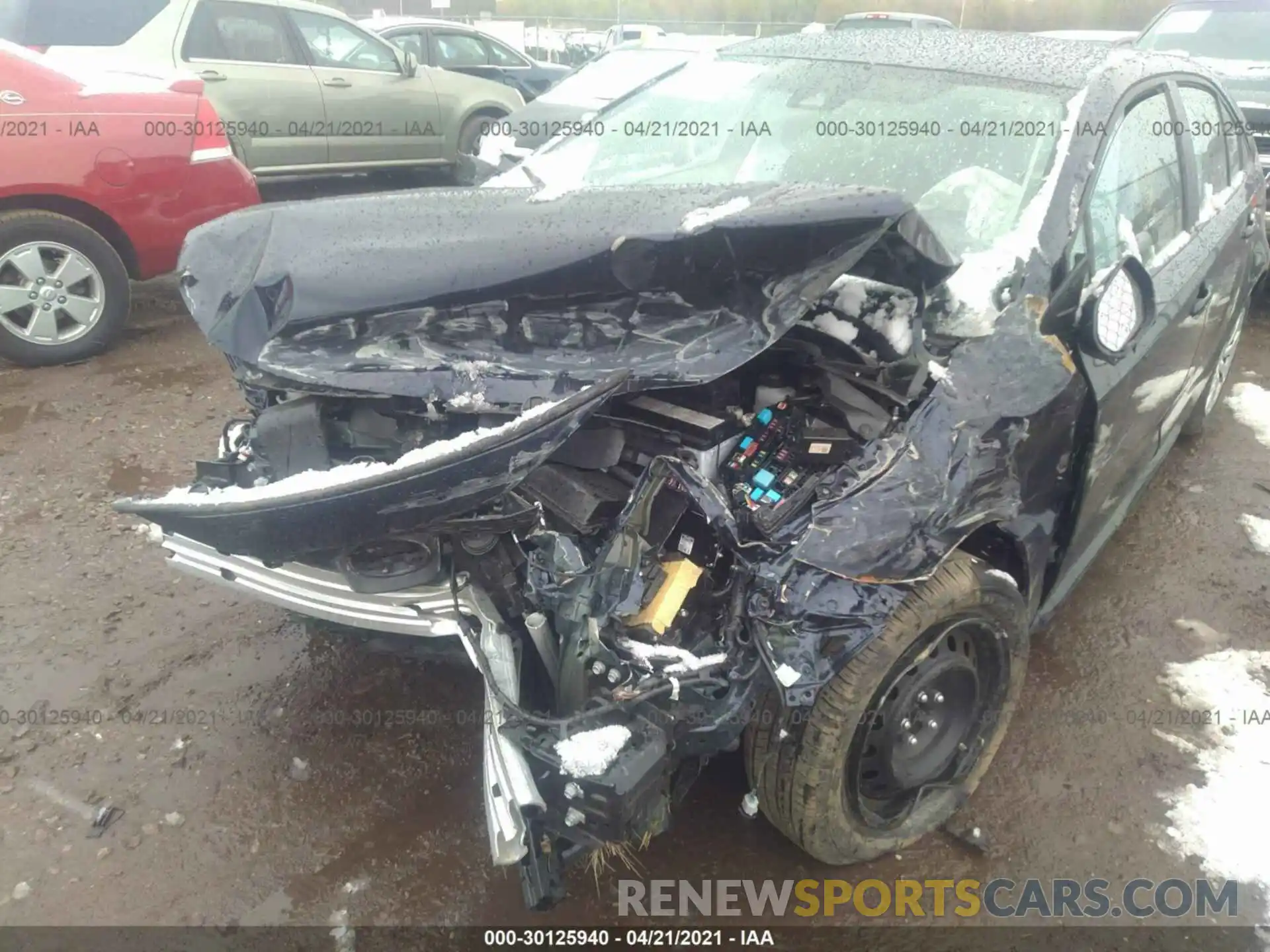 6 Photograph of a damaged car 5YFEPMAE0MP164329 TOYOTA COROLLA 2021