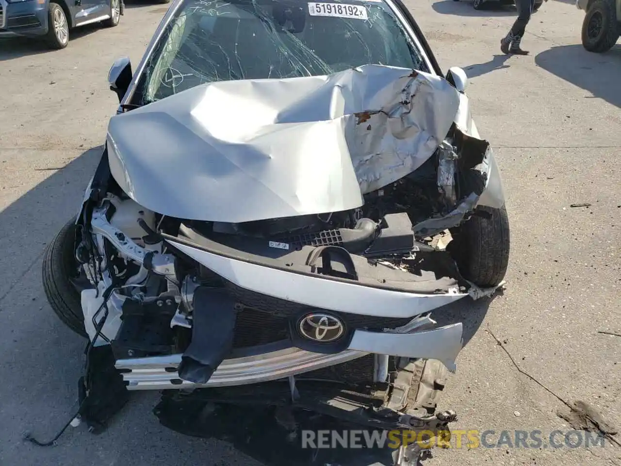 7 Photograph of a damaged car 5YFEPMAE0MP164637 TOYOTA COROLLA 2021