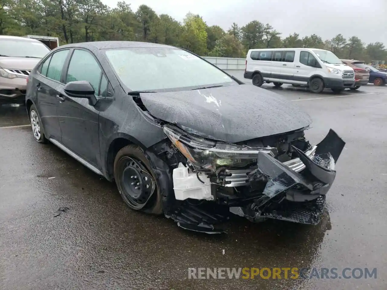 1 Photograph of a damaged car 5YFEPMAE0MP165688 TOYOTA COROLLA 2021