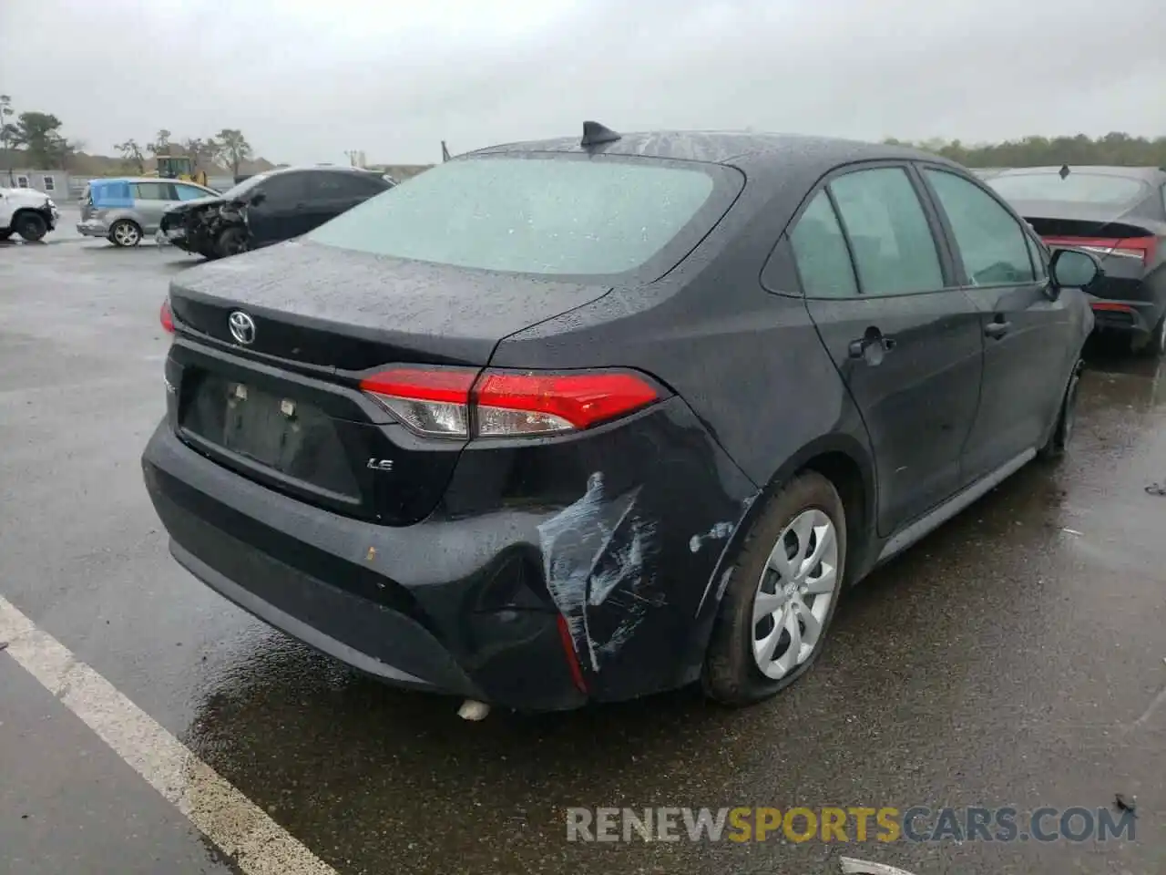 4 Photograph of a damaged car 5YFEPMAE0MP165688 TOYOTA COROLLA 2021