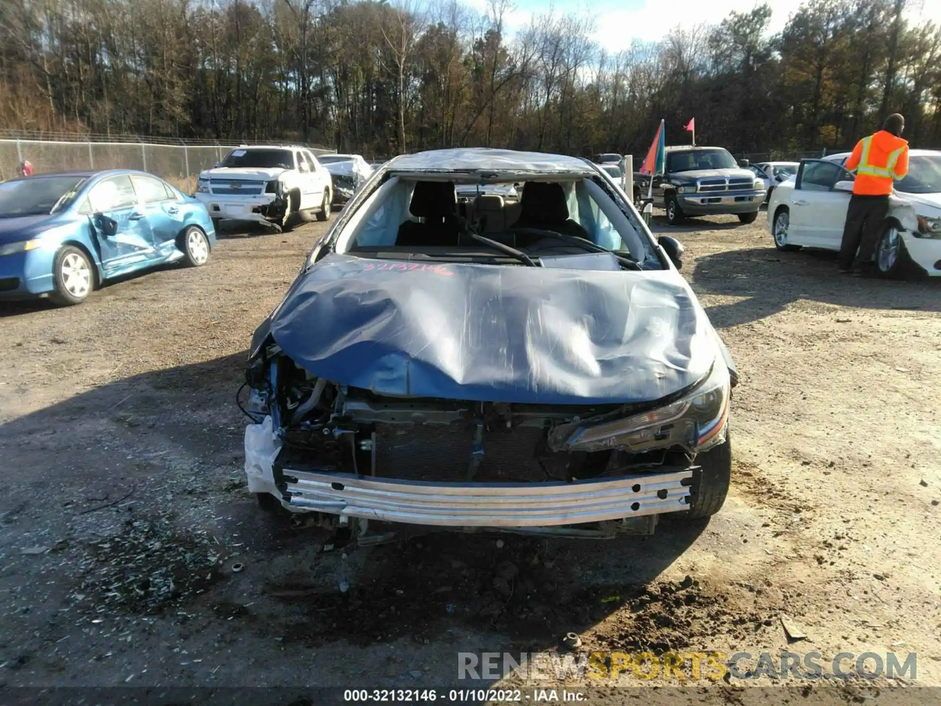 6 Photograph of a damaged car 5YFEPMAE0MP165870 TOYOTA COROLLA 2021