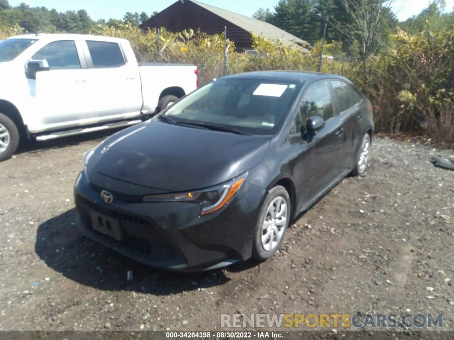 2 Photograph of a damaged car 5YFEPMAE0MP166727 TOYOTA COROLLA 2021