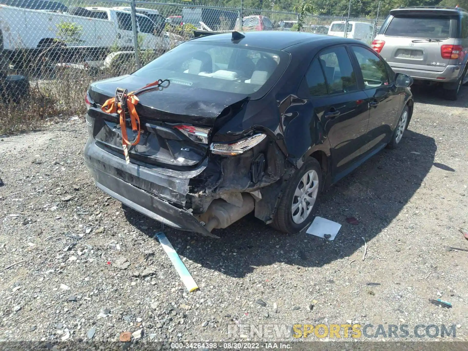 6 Photograph of a damaged car 5YFEPMAE0MP166727 TOYOTA COROLLA 2021