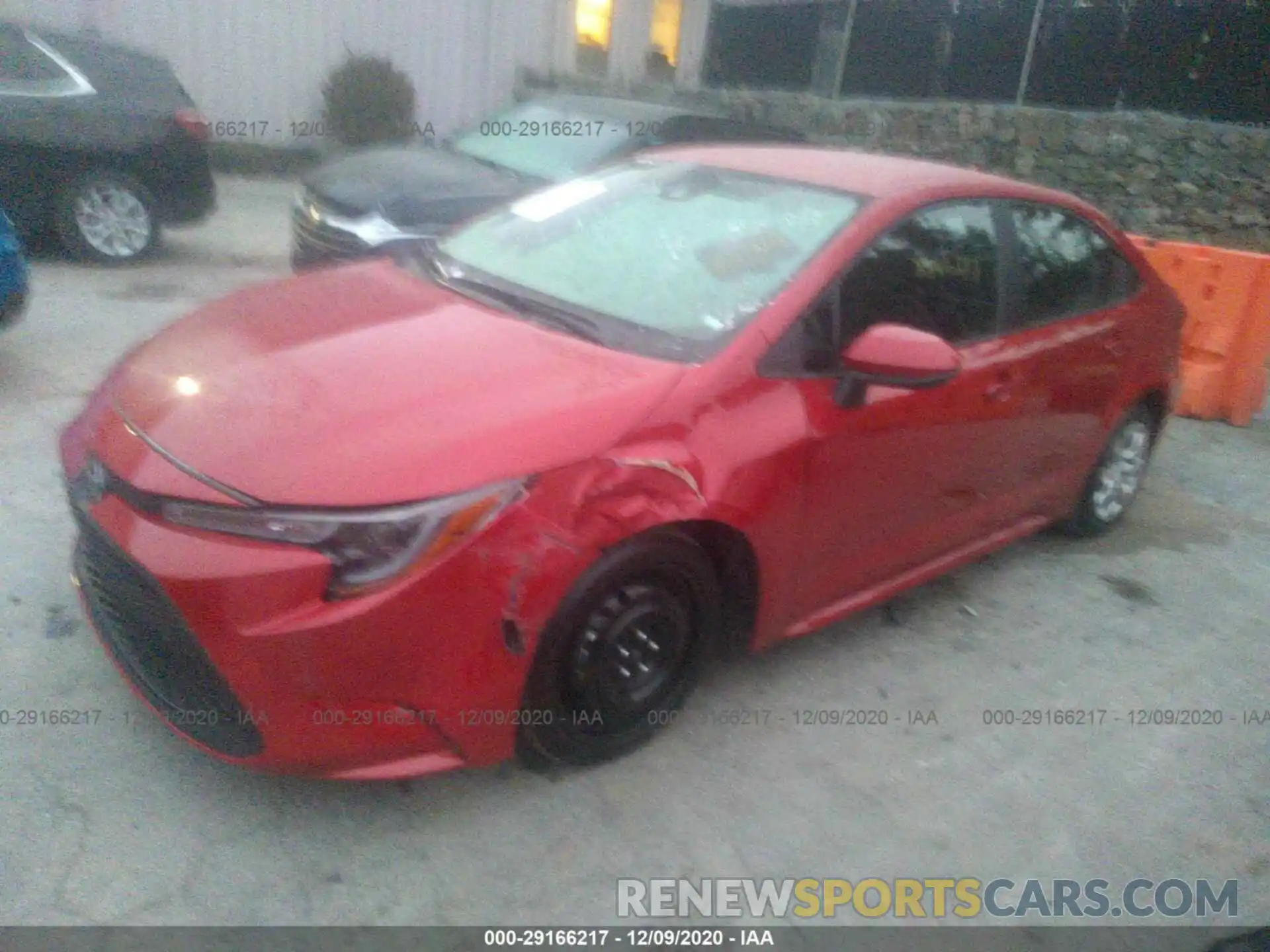 2 Photograph of a damaged car 5YFEPMAE0MP167294 TOYOTA COROLLA 2021