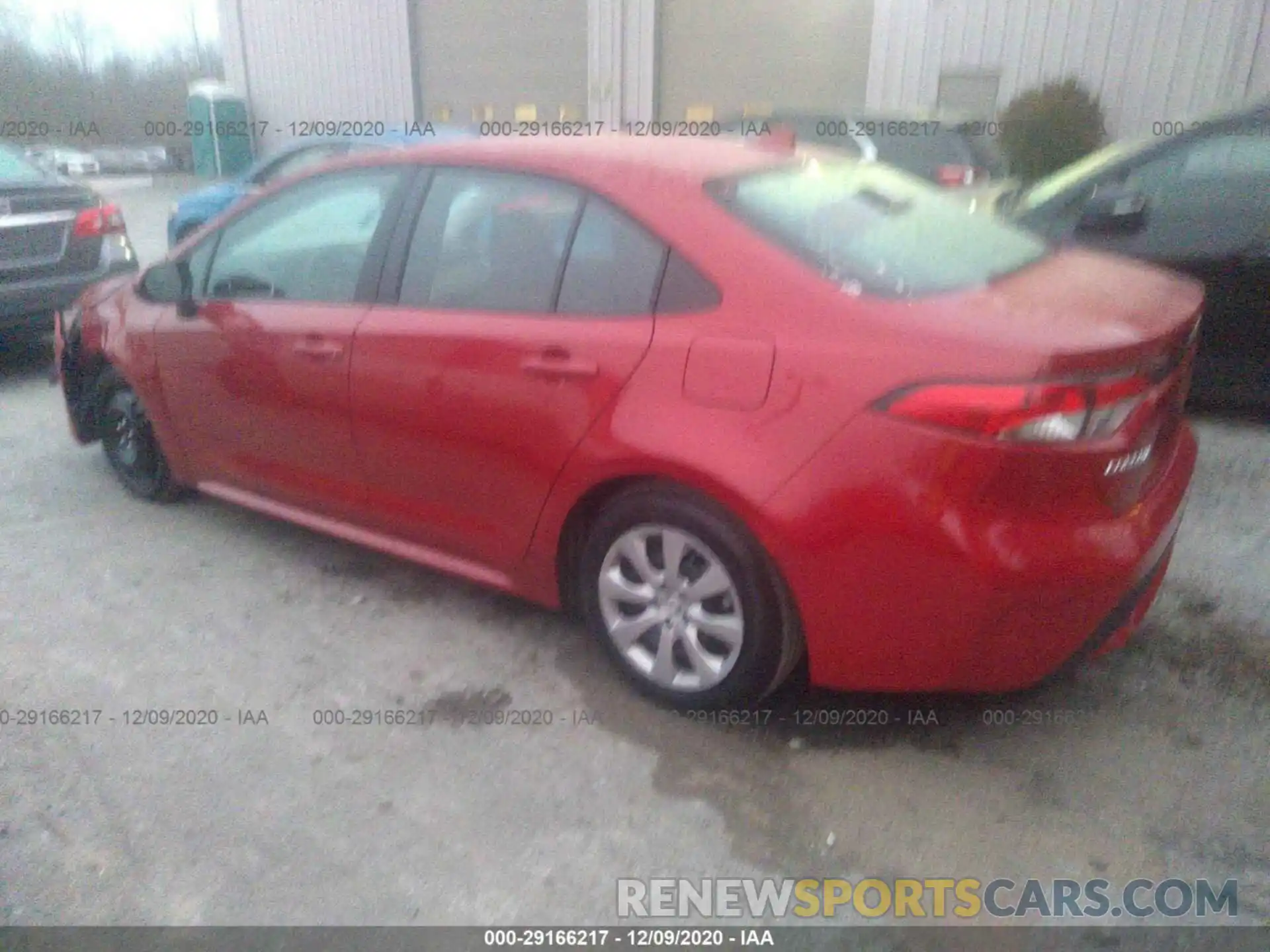 3 Photograph of a damaged car 5YFEPMAE0MP167294 TOYOTA COROLLA 2021