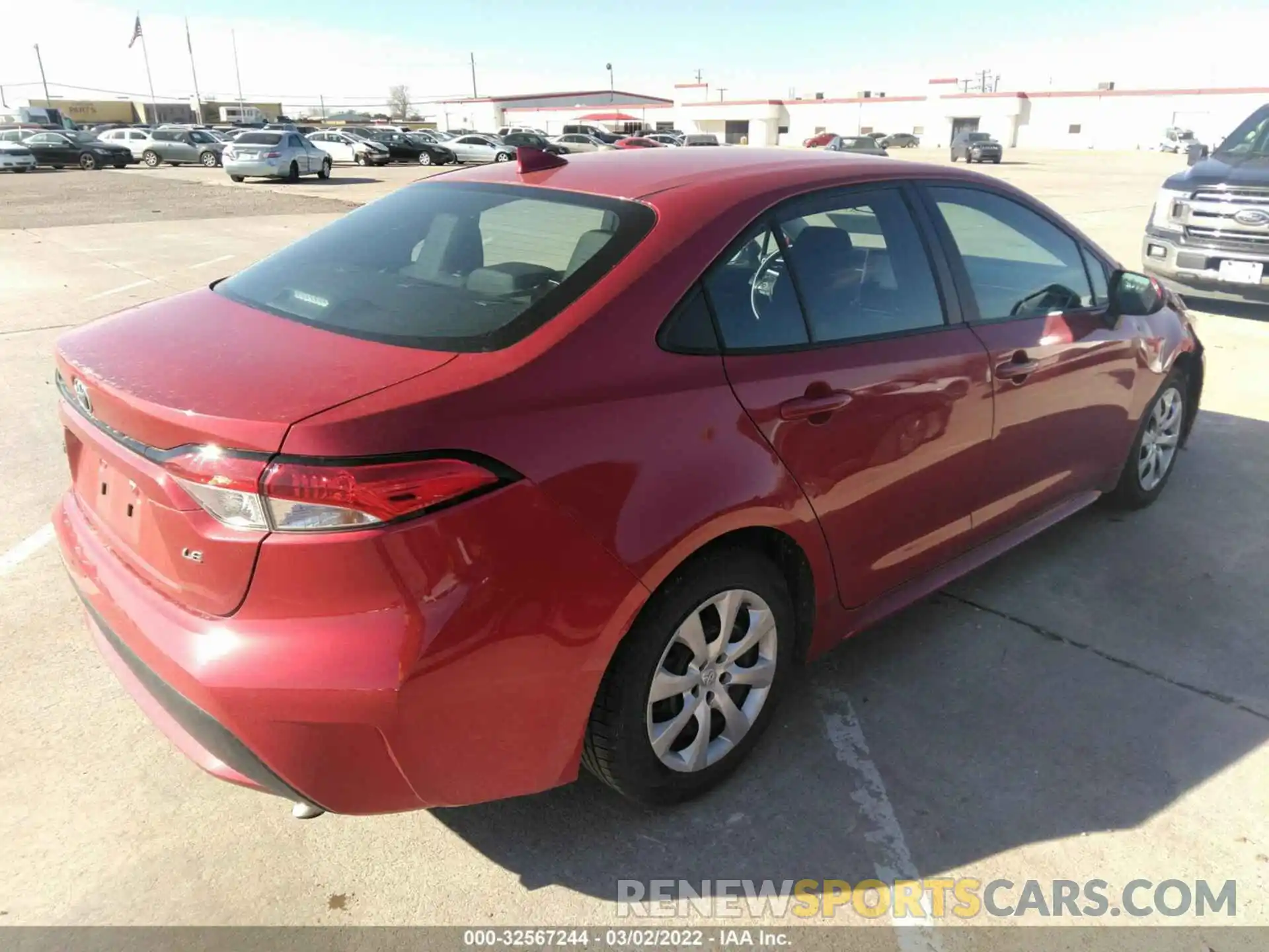 4 Photograph of a damaged car 5YFEPMAE0MP167313 TOYOTA COROLLA 2021