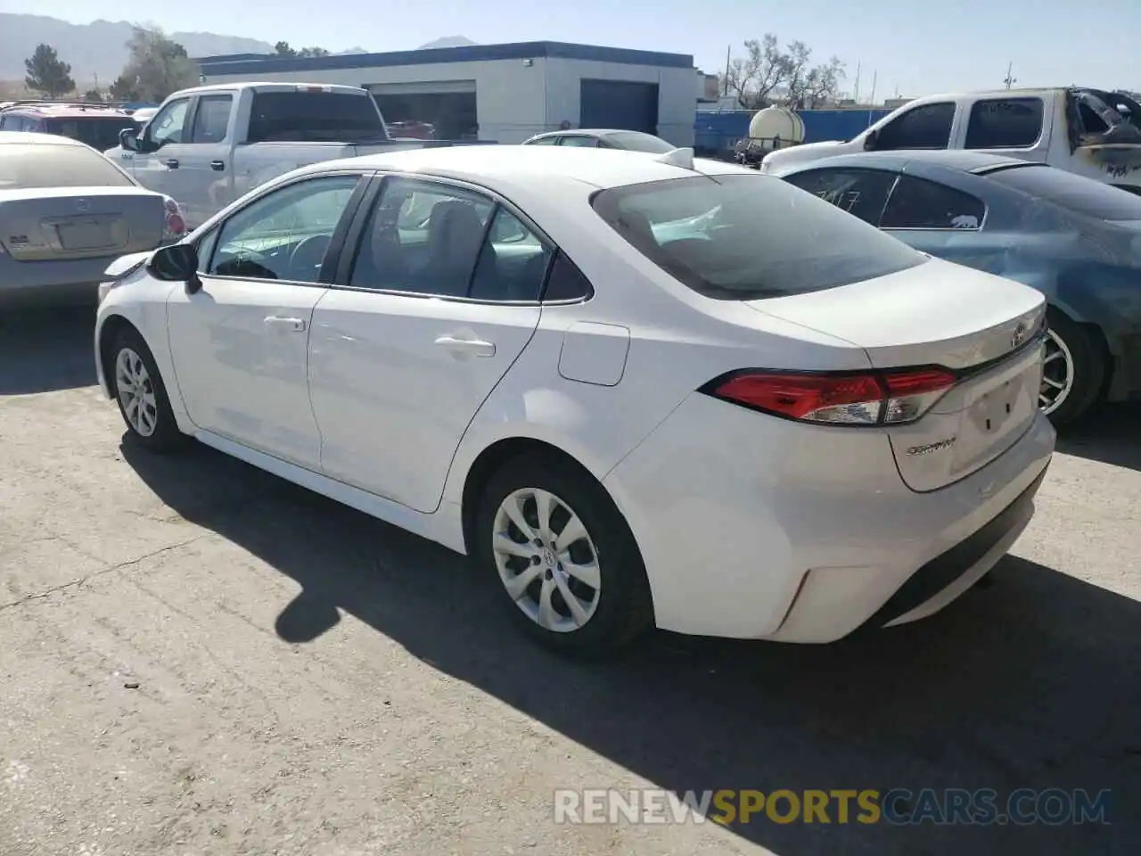 3 Photograph of a damaged car 5YFEPMAE0MP168297 TOYOTA COROLLA 2021