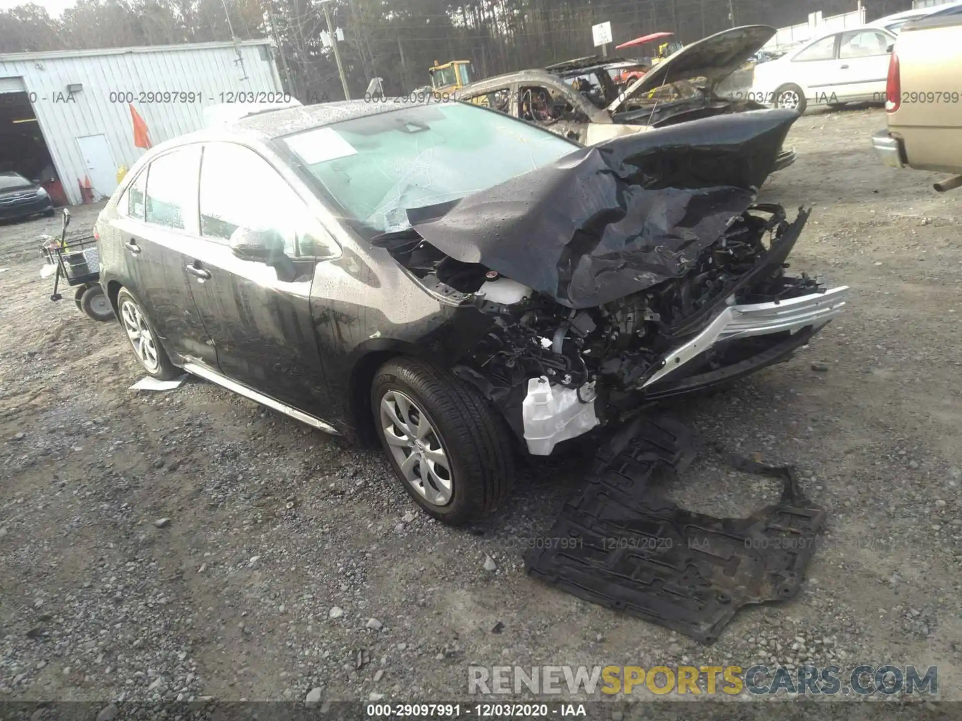 1 Photograph of a damaged car 5YFEPMAE0MP168669 TOYOTA COROLLA 2021