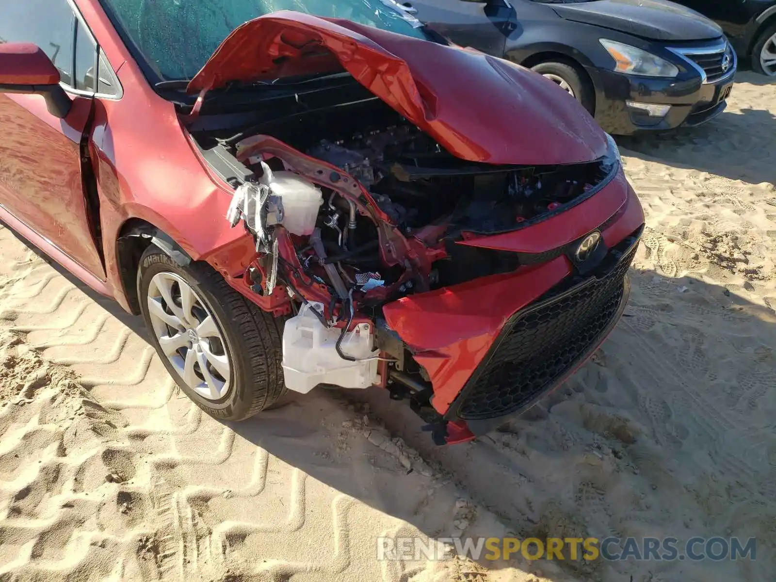 9 Photograph of a damaged car 5YFEPMAE0MP168901 TOYOTA COROLLA 2021