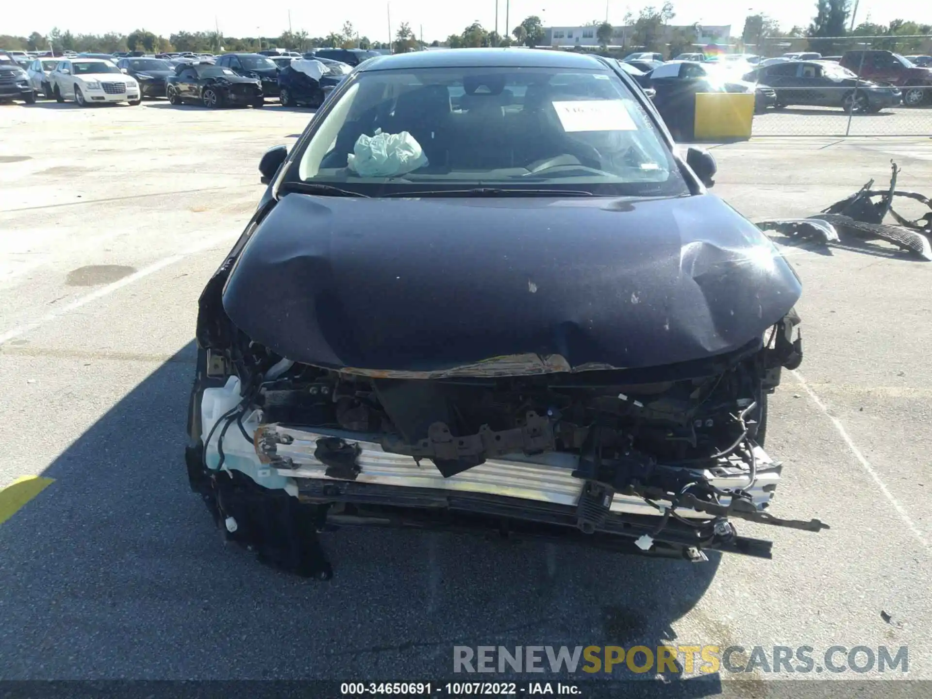 6 Photograph of a damaged car 5YFEPMAE0MP169188 TOYOTA COROLLA 2021