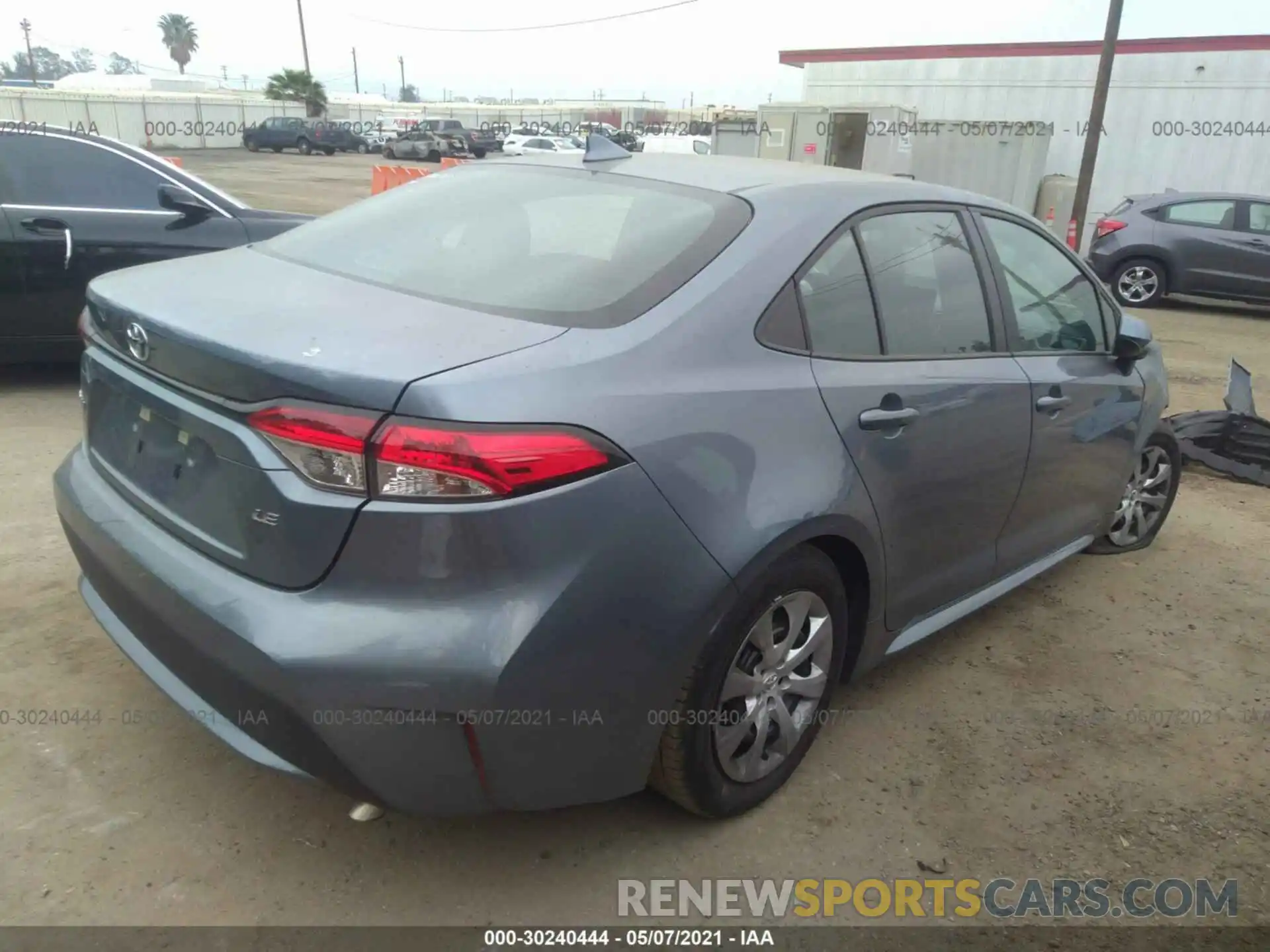 4 Photograph of a damaged car 5YFEPMAE0MP169501 TOYOTA COROLLA 2021