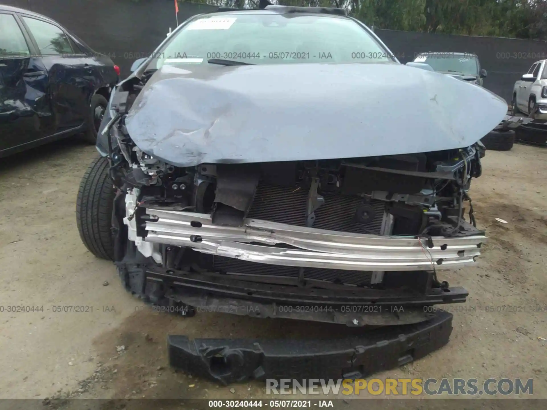 6 Photograph of a damaged car 5YFEPMAE0MP169501 TOYOTA COROLLA 2021