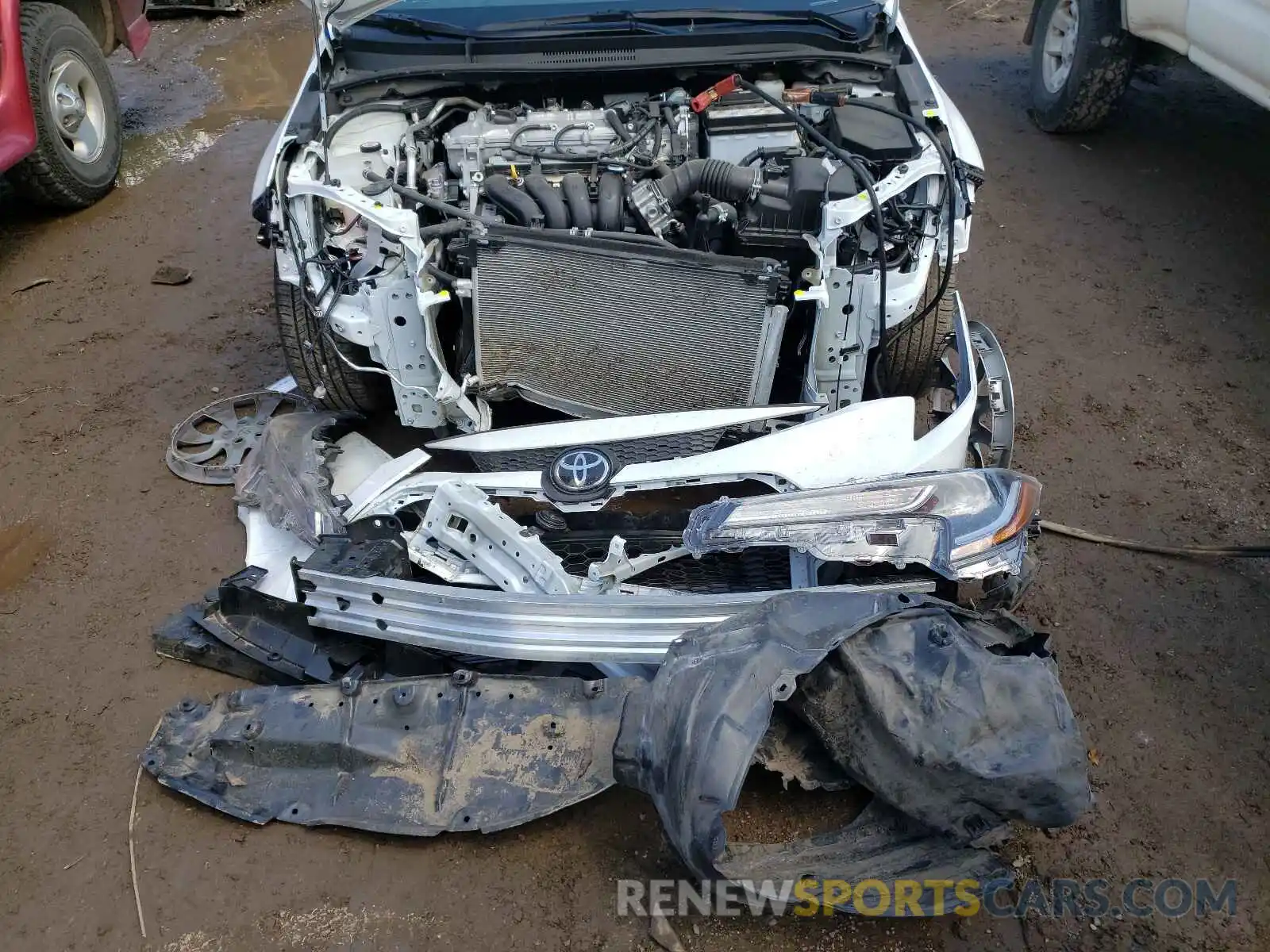 7 Photograph of a damaged car 5YFEPMAE0MP170177 TOYOTA COROLLA 2021