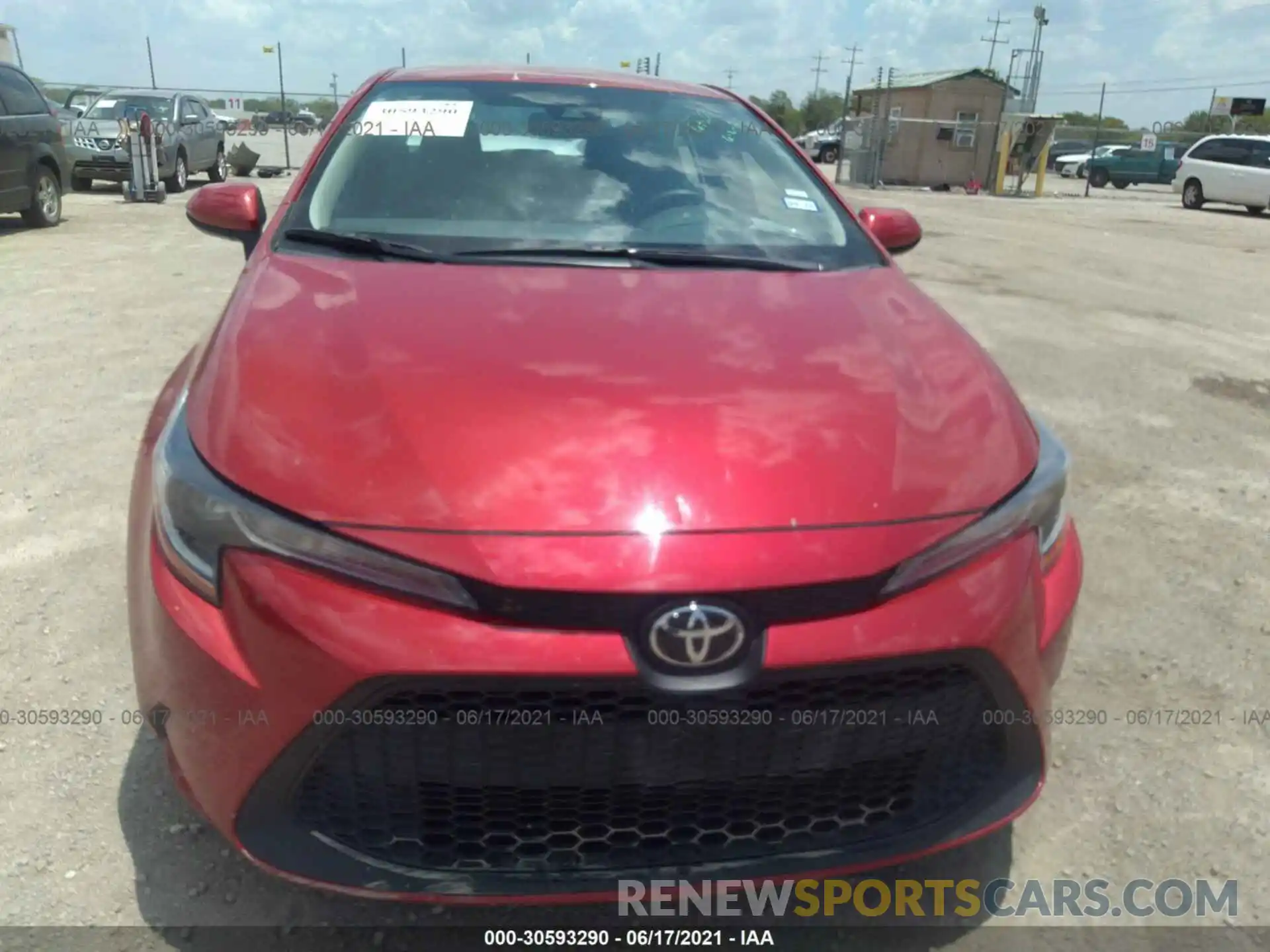 6 Photograph of a damaged car 5YFEPMAE0MP171006 TOYOTA COROLLA 2021