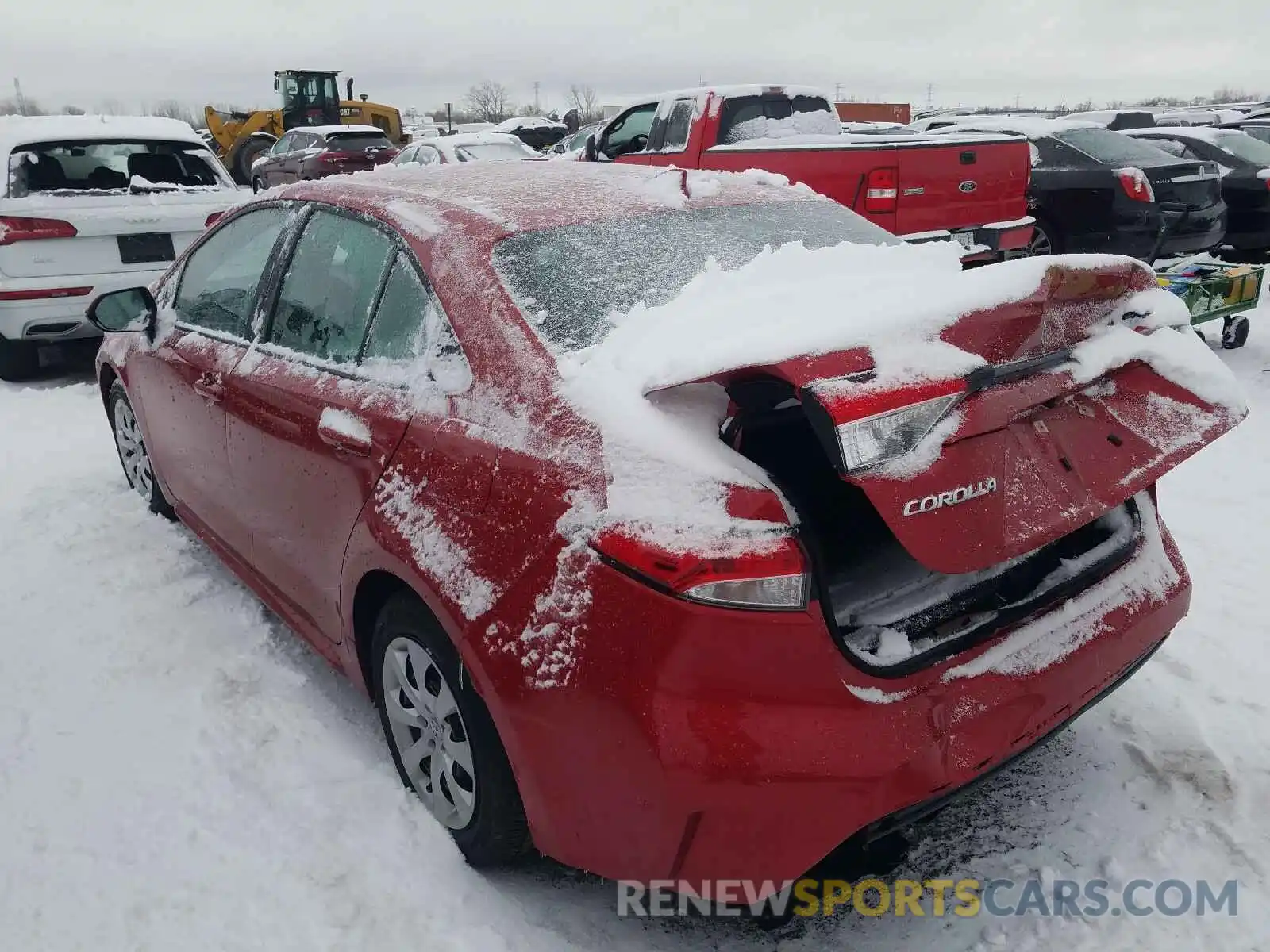 3 Photograph of a damaged car 5YFEPMAE0MP171765 TOYOTA COROLLA 2021