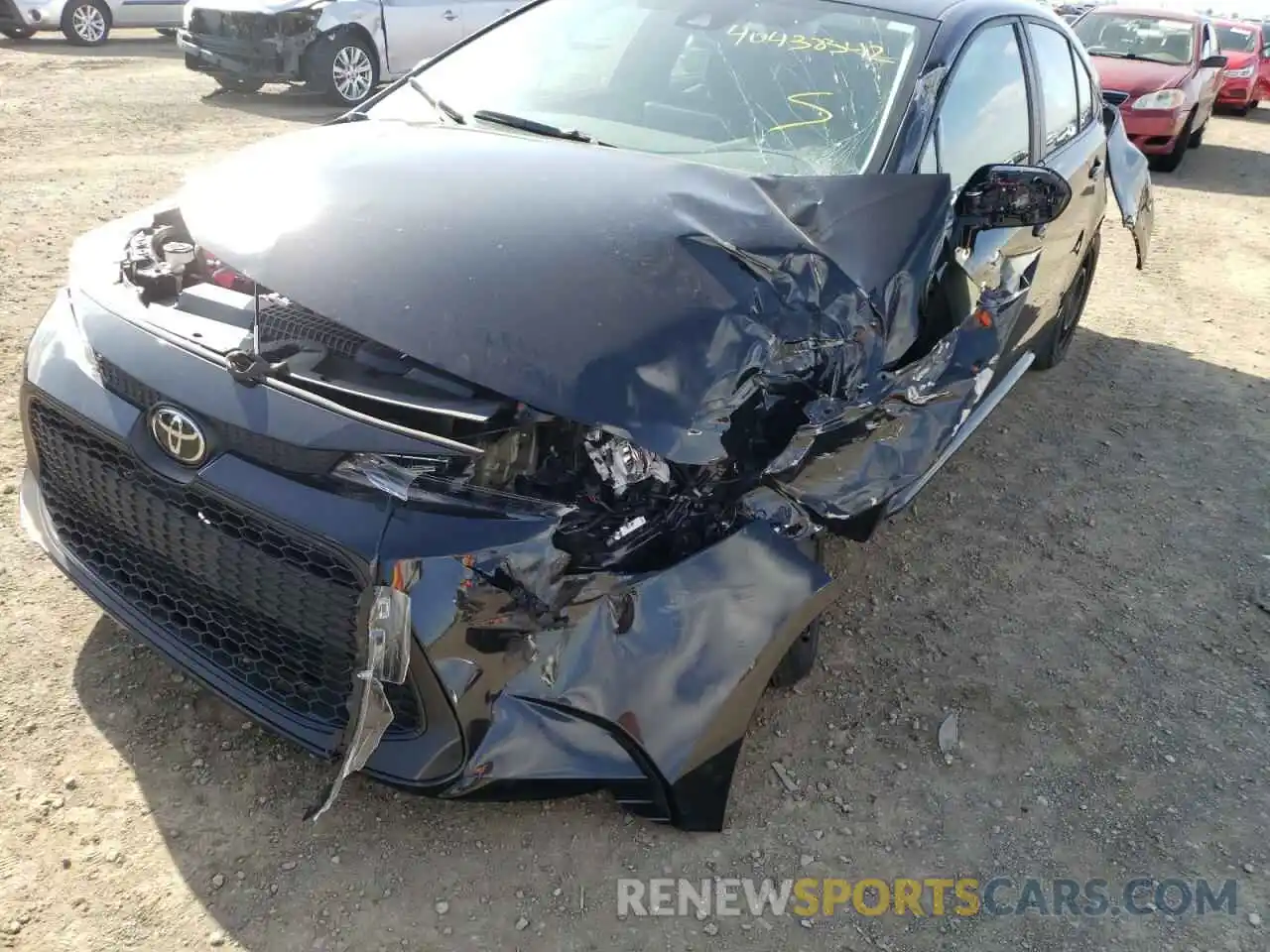 9 Photograph of a damaged car 5YFEPMAE0MP174469 TOYOTA COROLLA 2021