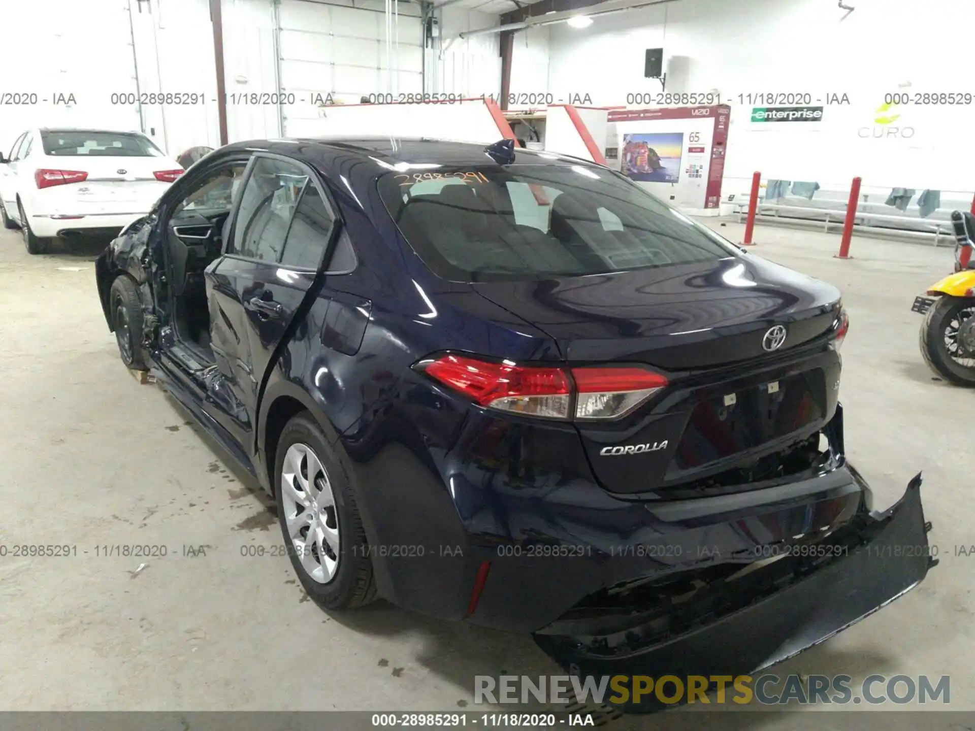 3 Photograph of a damaged car 5YFEPMAE0MP175931 TOYOTA COROLLA 2021