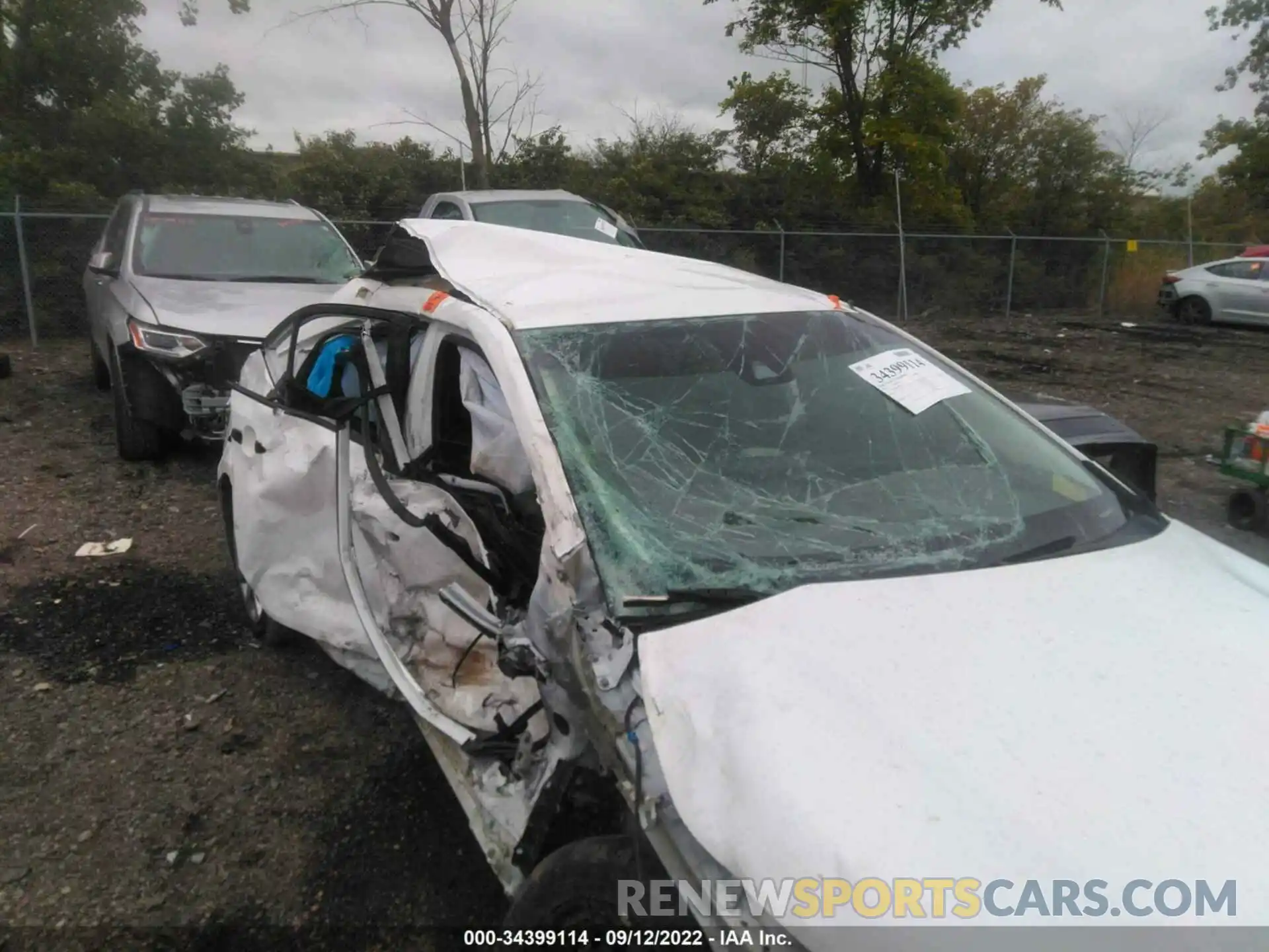 6 Photograph of a damaged car 5YFEPMAE0MP177193 TOYOTA COROLLA 2021