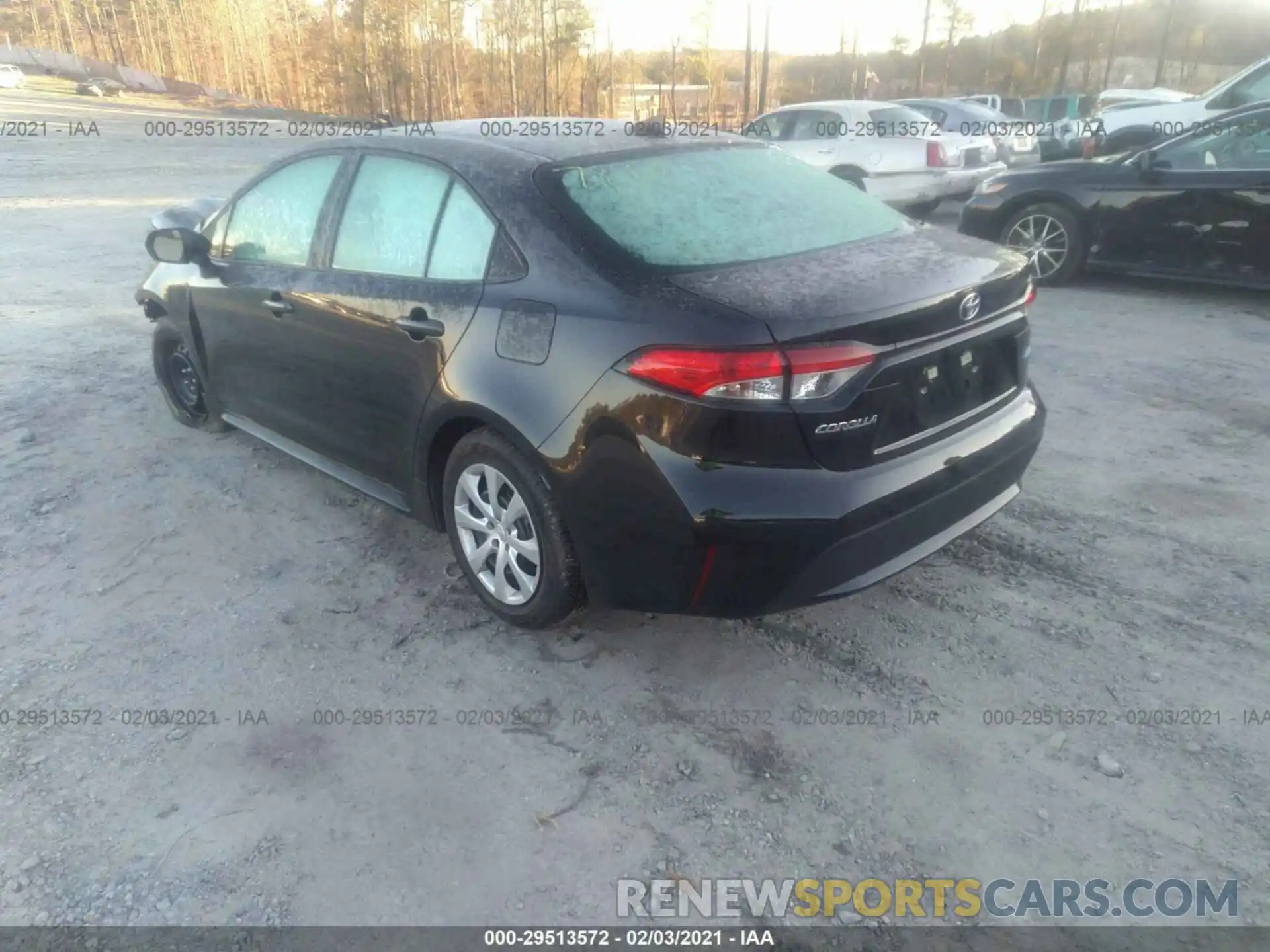 3 Photograph of a damaged car 5YFEPMAE0MP177890 TOYOTA COROLLA 2021