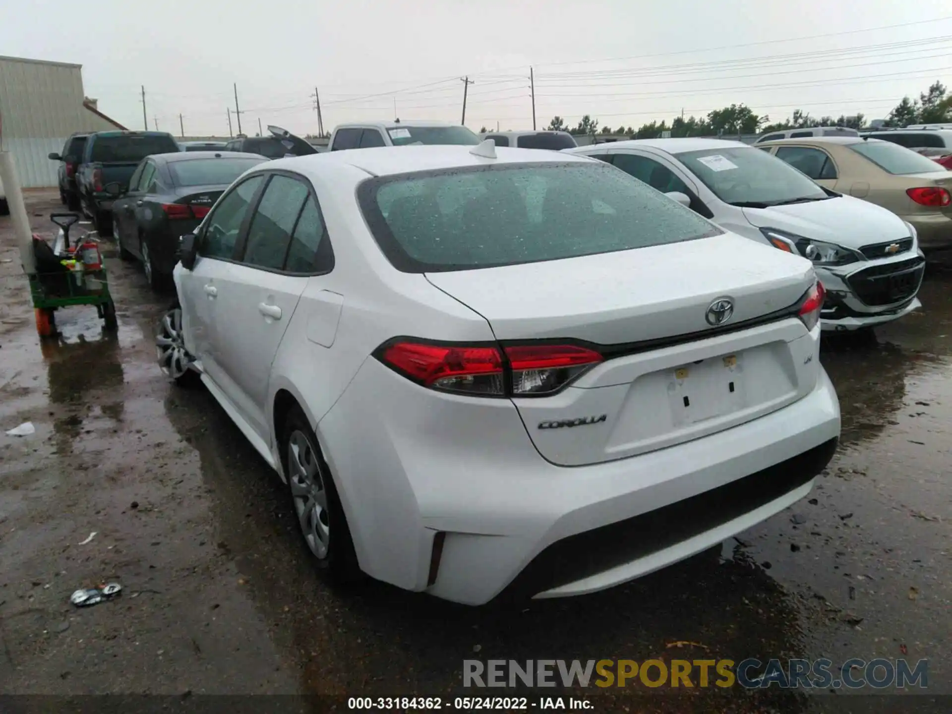 3 Photograph of a damaged car 5YFEPMAE0MP177999 TOYOTA COROLLA 2021