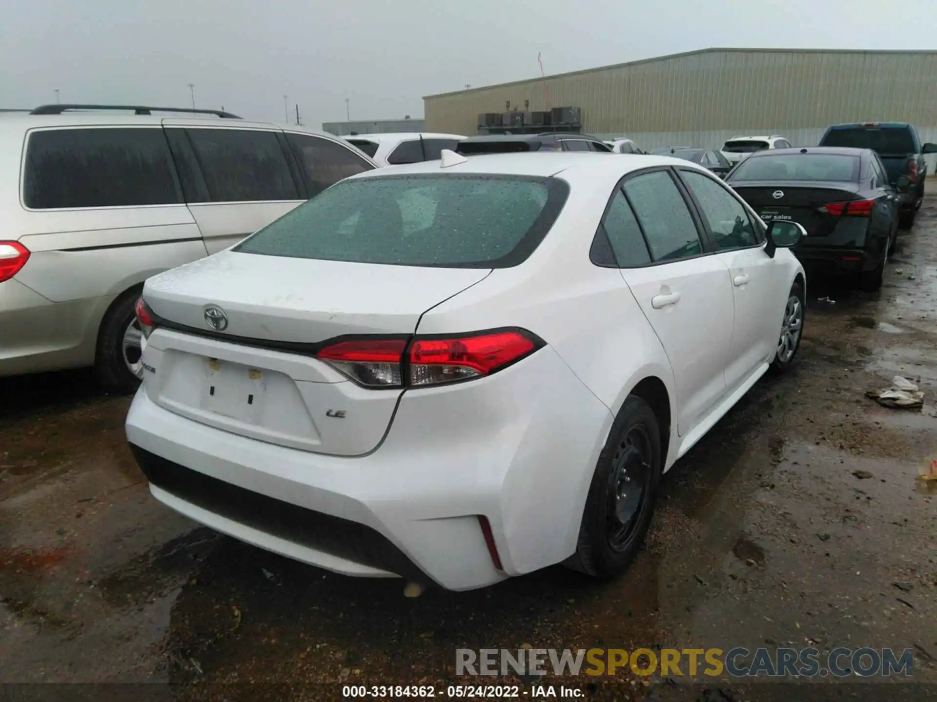 4 Photograph of a damaged car 5YFEPMAE0MP177999 TOYOTA COROLLA 2021