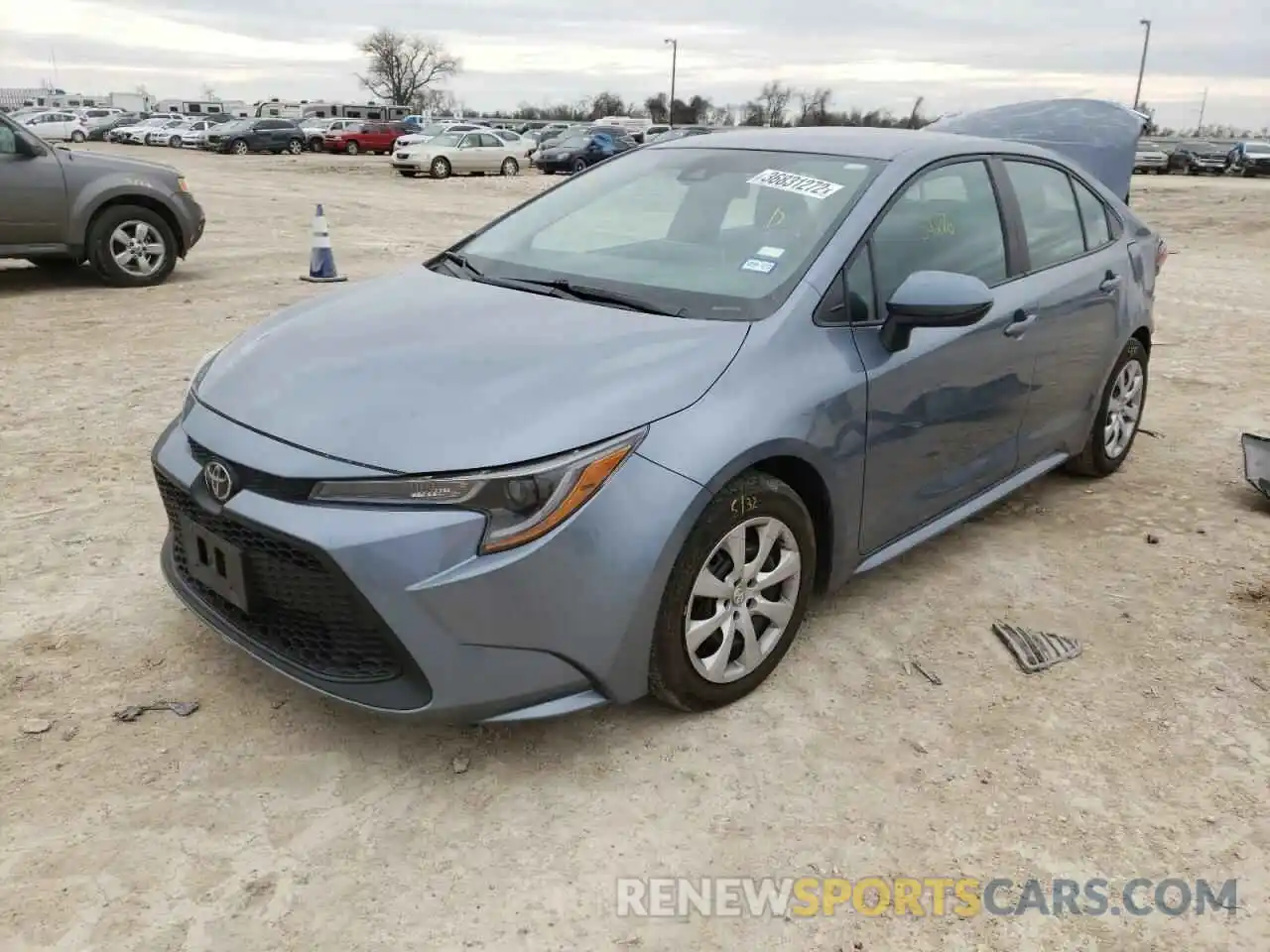 2 Photograph of a damaged car 5YFEPMAE0MP178926 TOYOTA COROLLA 2021