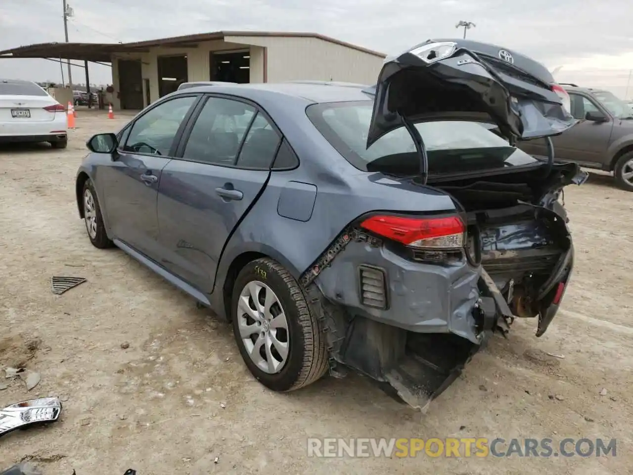 3 Фотография поврежденного автомобиля 5YFEPMAE0MP178926 TOYOTA COROLLA 2021