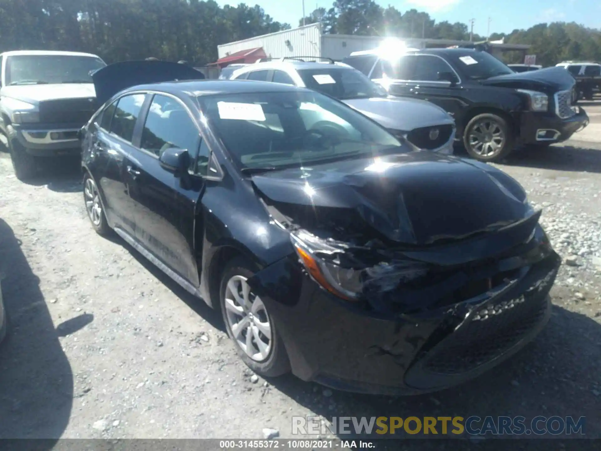 1 Photograph of a damaged car 5YFEPMAE0MP178974 TOYOTA COROLLA 2021