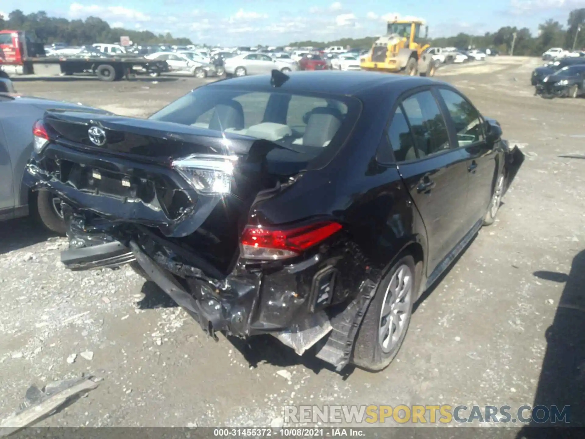 4 Photograph of a damaged car 5YFEPMAE0MP178974 TOYOTA COROLLA 2021