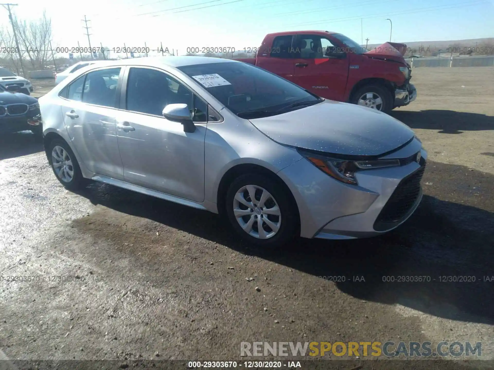 1 Photograph of a damaged car 5YFEPMAE0MP179459 TOYOTA COROLLA 2021