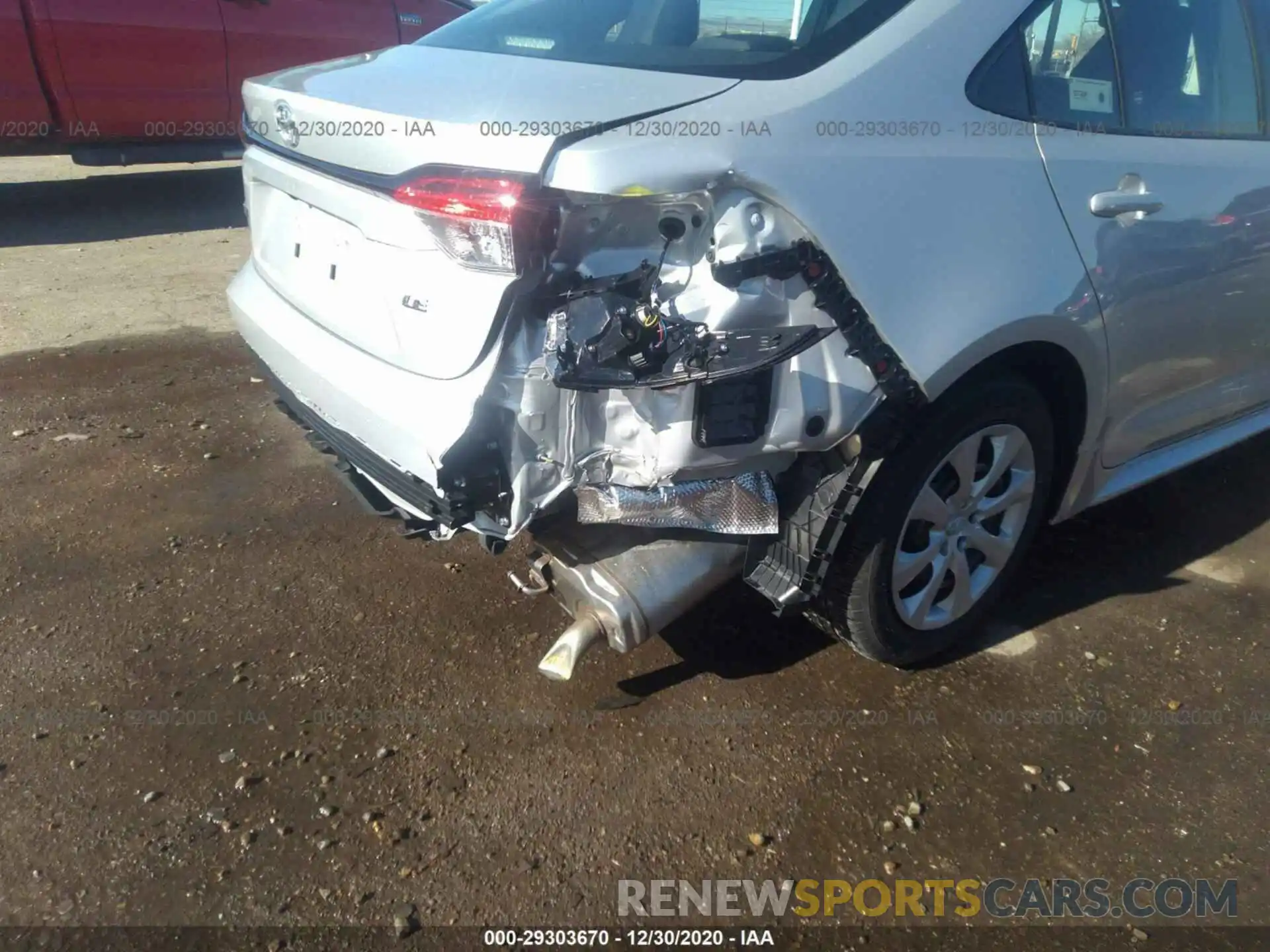 6 Photograph of a damaged car 5YFEPMAE0MP179459 TOYOTA COROLLA 2021