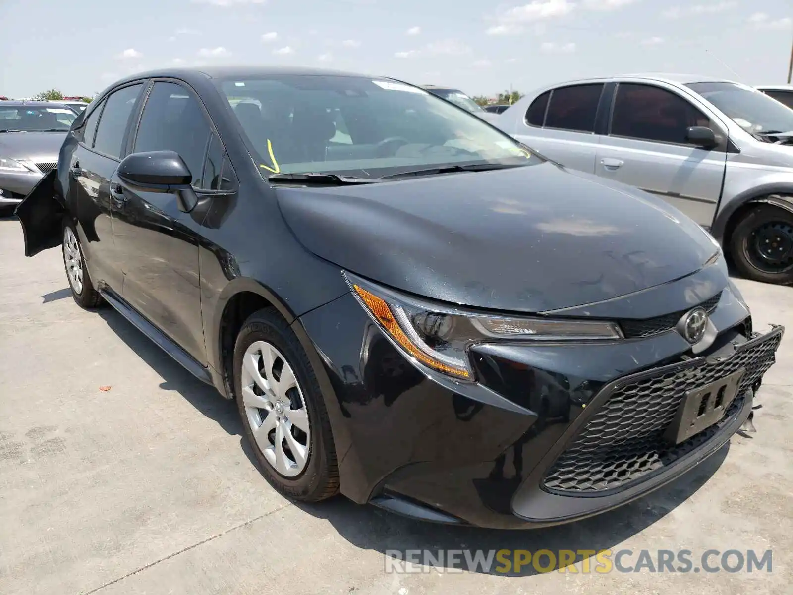 1 Photograph of a damaged car 5YFEPMAE0MP179560 TOYOTA COROLLA 2021