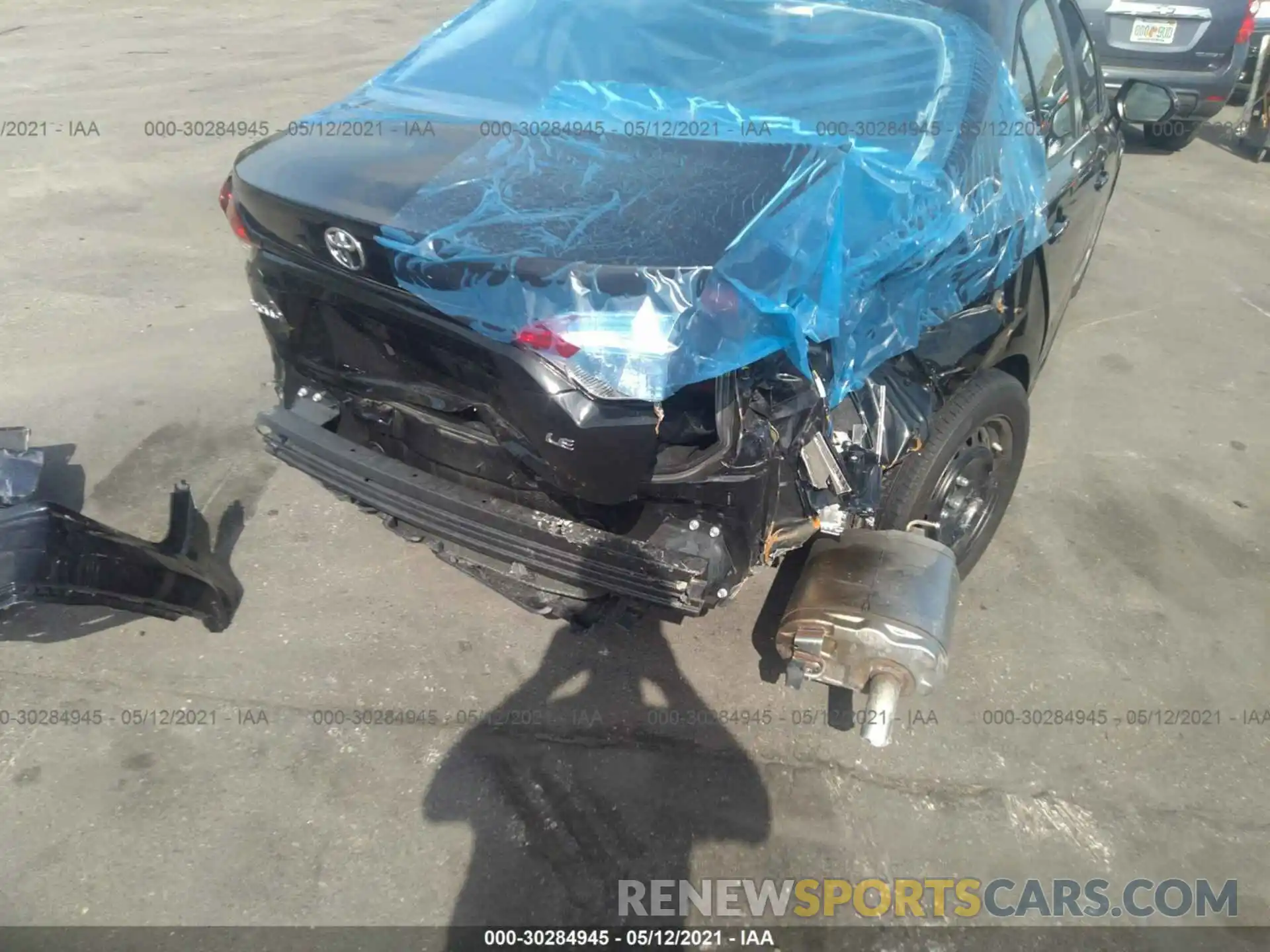 6 Photograph of a damaged car 5YFEPMAE0MP179932 TOYOTA COROLLA 2021
