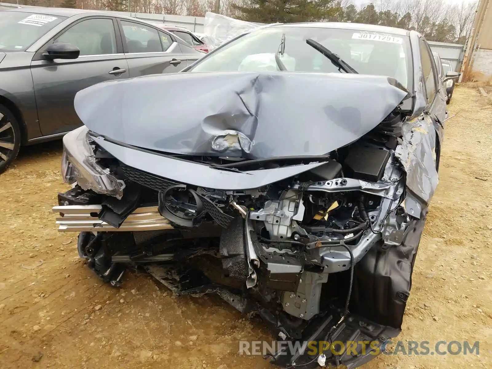 9 Photograph of a damaged car 5YFEPMAE0MP180451 TOYOTA COROLLA 2021