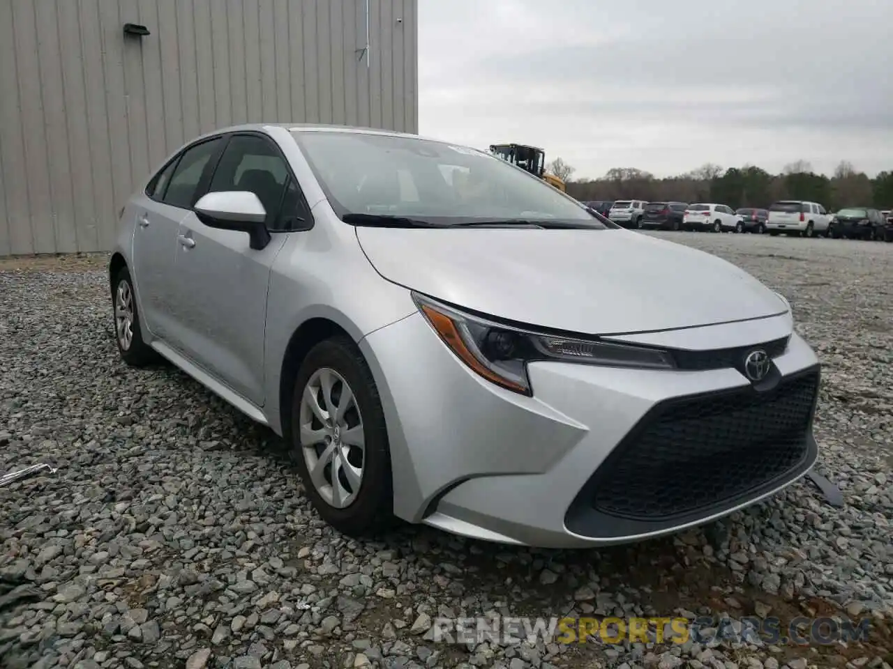 1 Photograph of a damaged car 5YFEPMAE0MP181275 TOYOTA COROLLA 2021