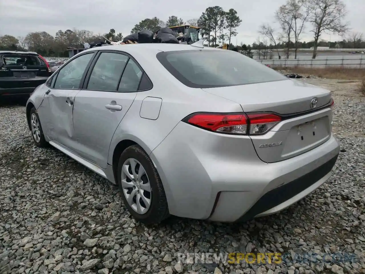 3 Photograph of a damaged car 5YFEPMAE0MP181275 TOYOTA COROLLA 2021