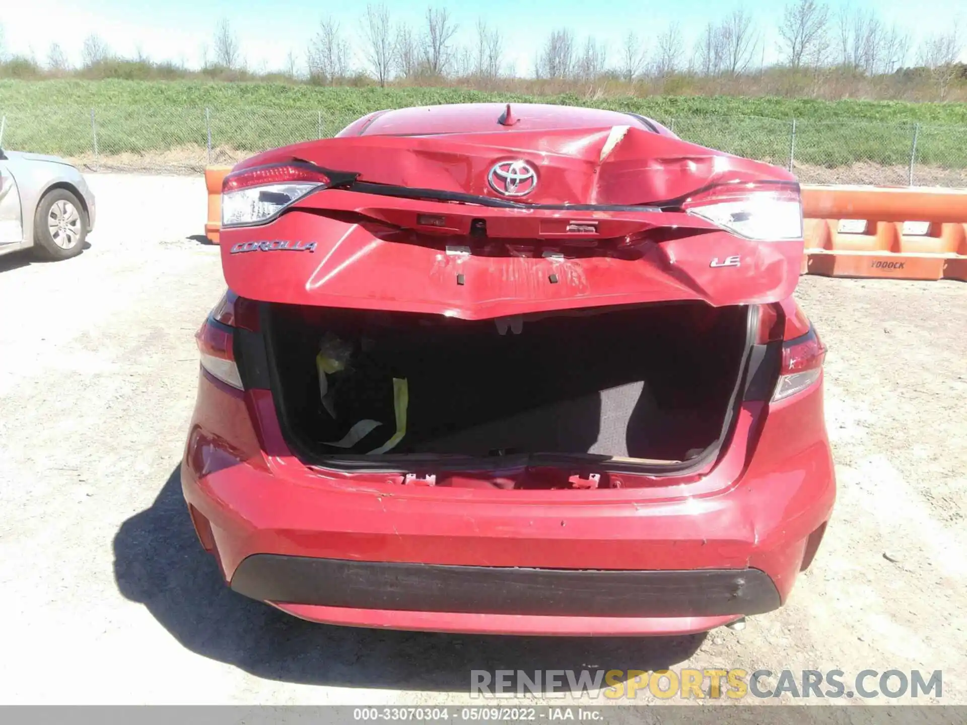 6 Photograph of a damaged car 5YFEPMAE0MP181972 TOYOTA COROLLA 2021