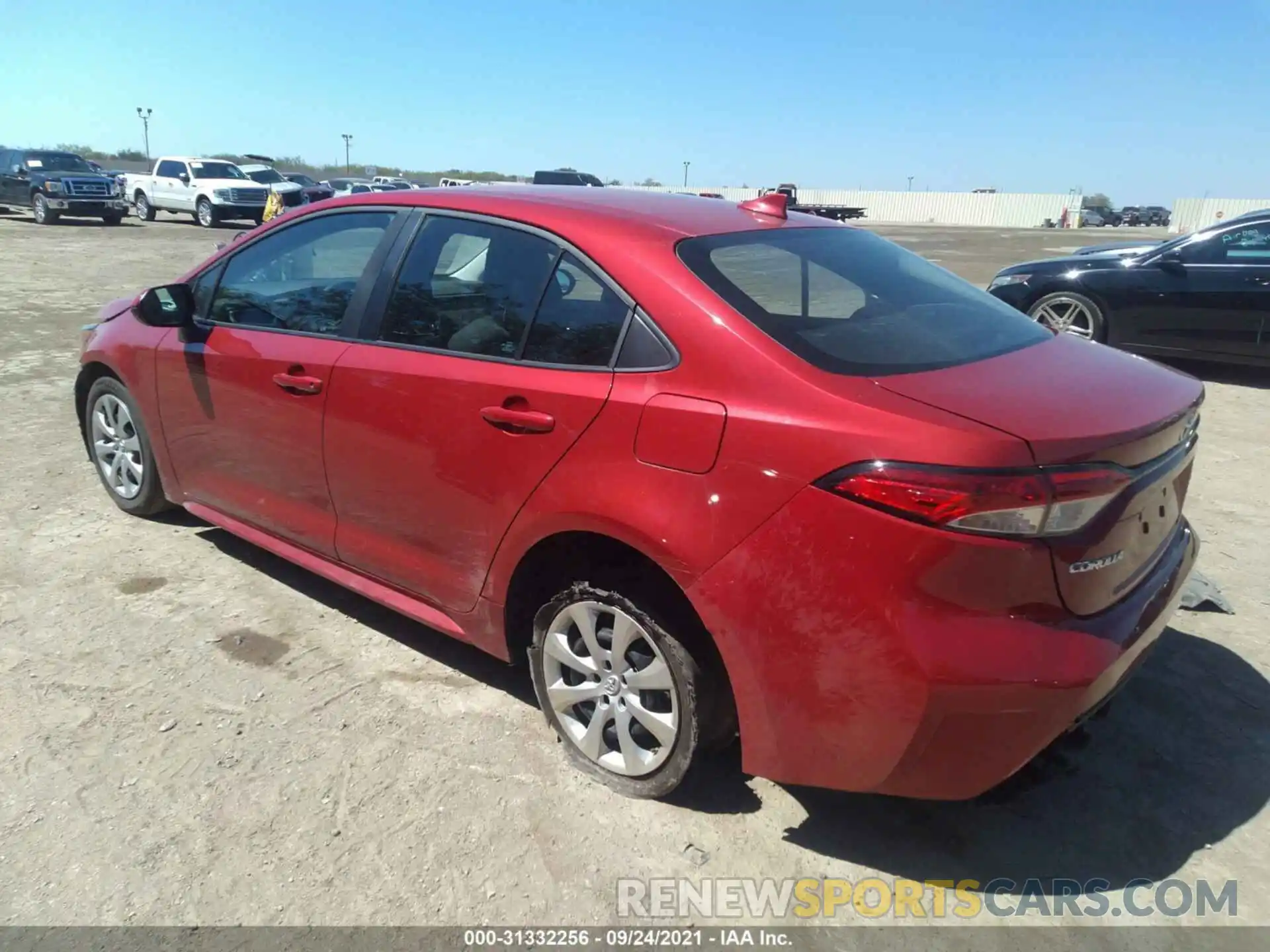 3 Photograph of a damaged car 5YFEPMAE0MP182698 TOYOTA COROLLA 2021