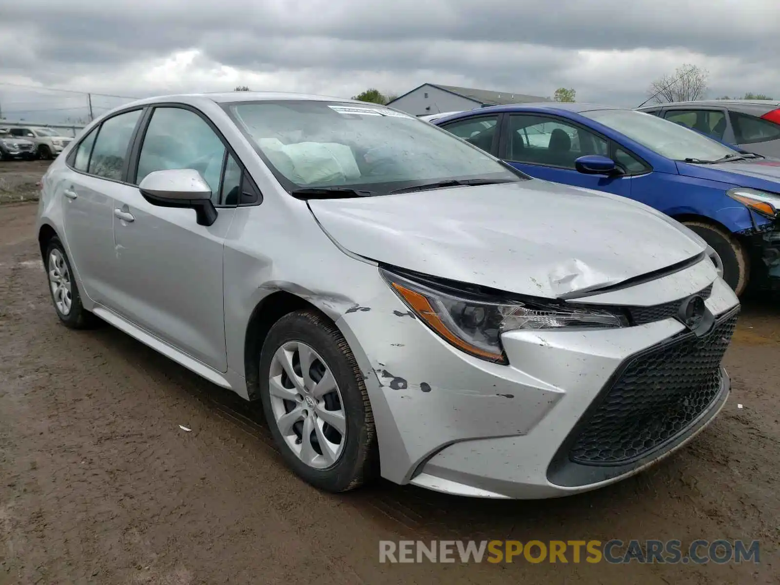 1 Photograph of a damaged car 5YFEPMAE0MP183494 TOYOTA COROLLA 2021