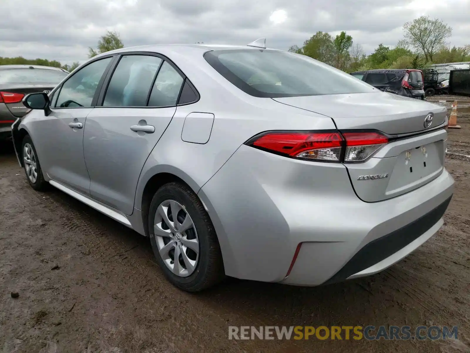 3 Photograph of a damaged car 5YFEPMAE0MP183494 TOYOTA COROLLA 2021