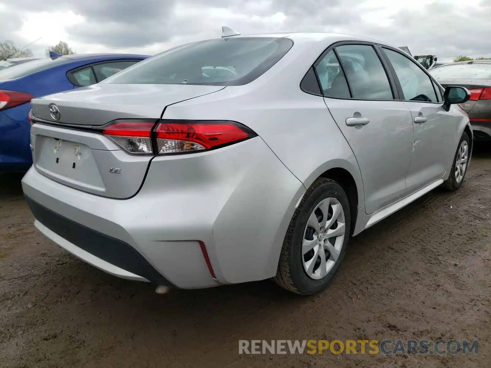 4 Photograph of a damaged car 5YFEPMAE0MP183494 TOYOTA COROLLA 2021