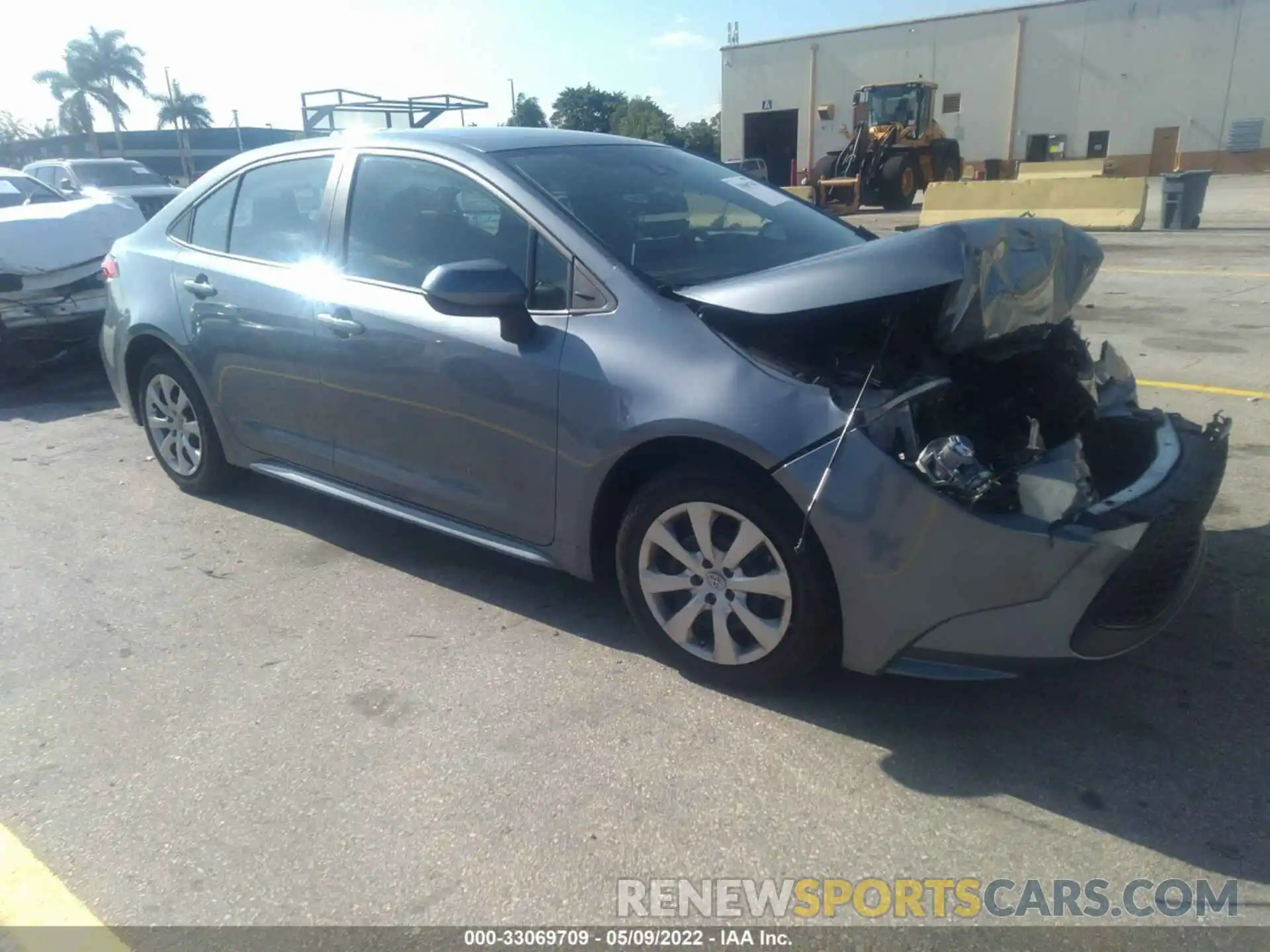 1 Photograph of a damaged car 5YFEPMAE0MP183737 TOYOTA COROLLA 2021